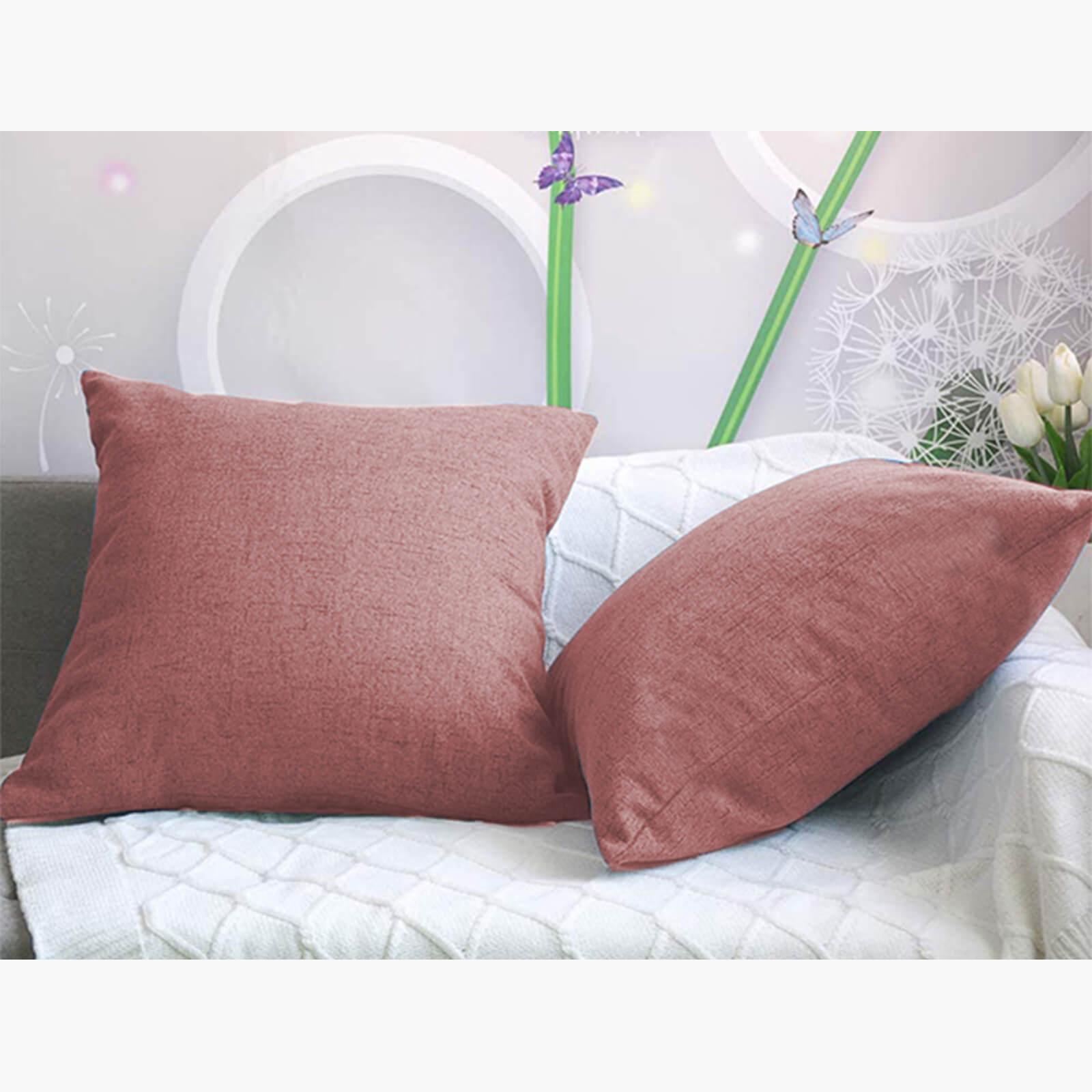 Decorative 2-Piece Linen Cushion Set - 65x65 cms-household-cushionsandthrows-filledcushions-decorativecushions-image-3