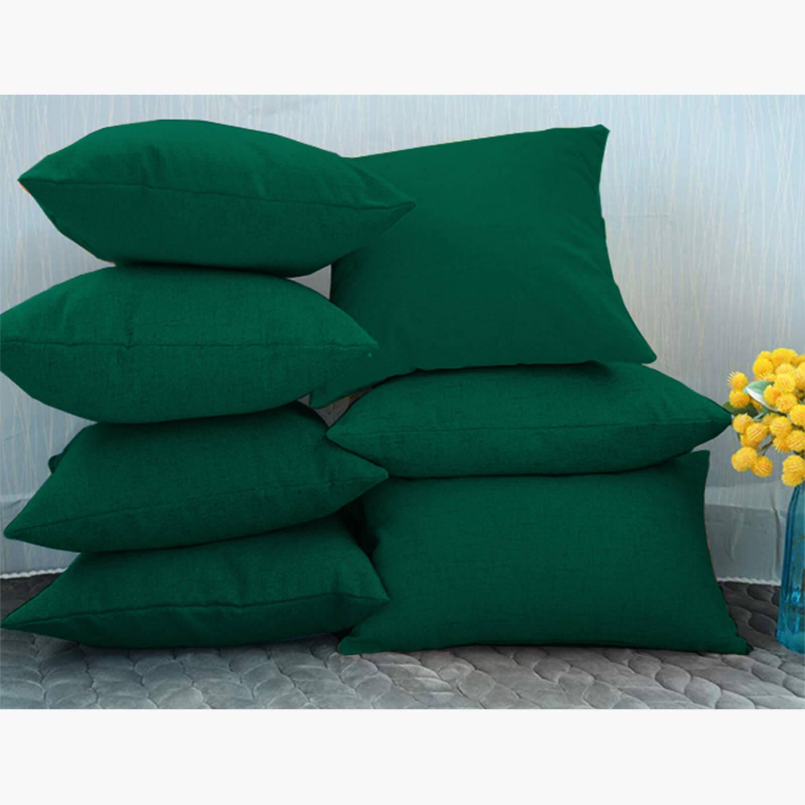 Decorative 2-Piece Linen Cushion Set - 65x65 cms-household-cushionsandthrows-filledcushions-decorativecushions-image-4