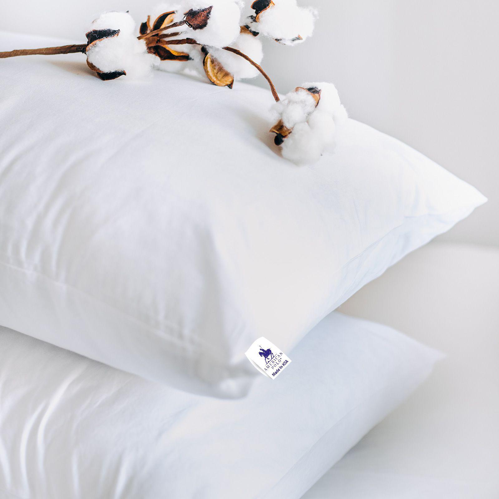 American Polo Microfiber Pillow - 75x50 cms-household-bedding-pillows-image-2