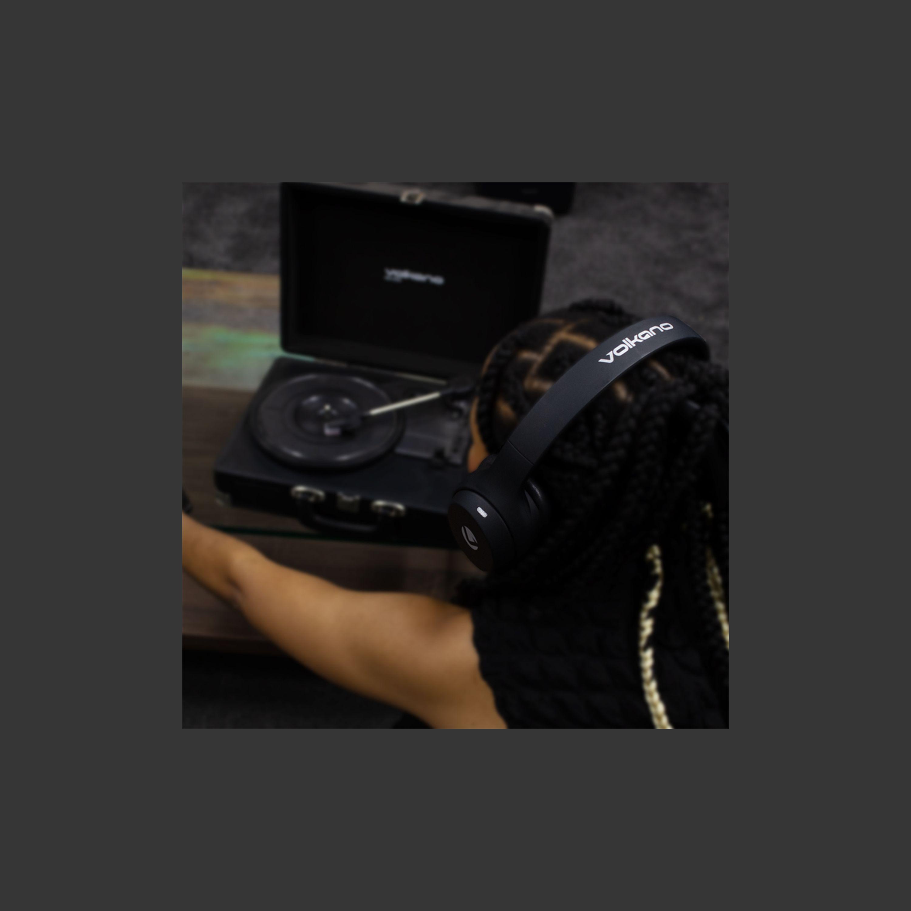 Volkano SoundSweeper Series Active Noise Cancelling Headphones - Black-electronics-headphonesandearphones-image-4