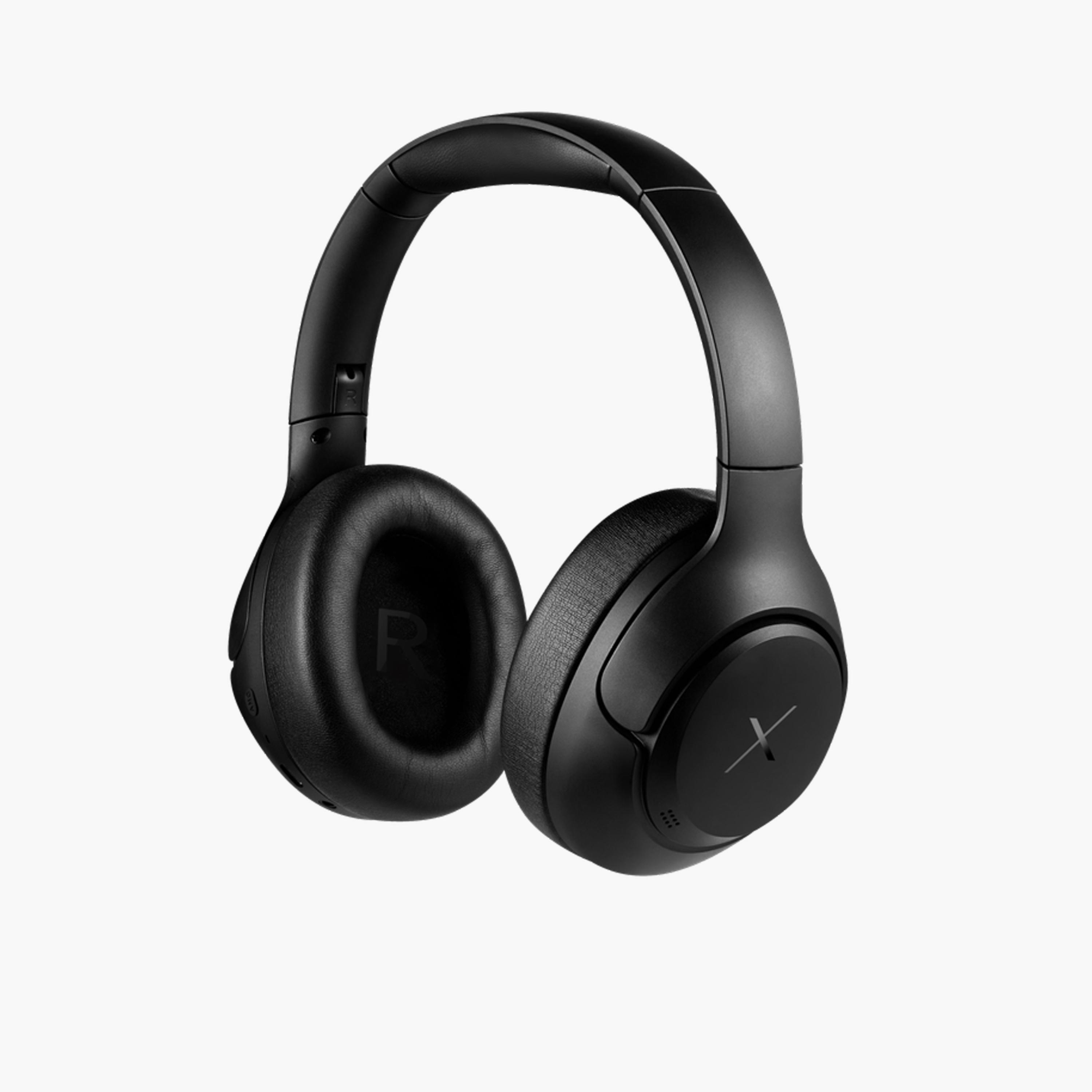 VolkanoX VXH300 Bluetooth Headphones with Hybrid Active Noise Cancelling  - Black-electronics-headphonesandearphones-image-1