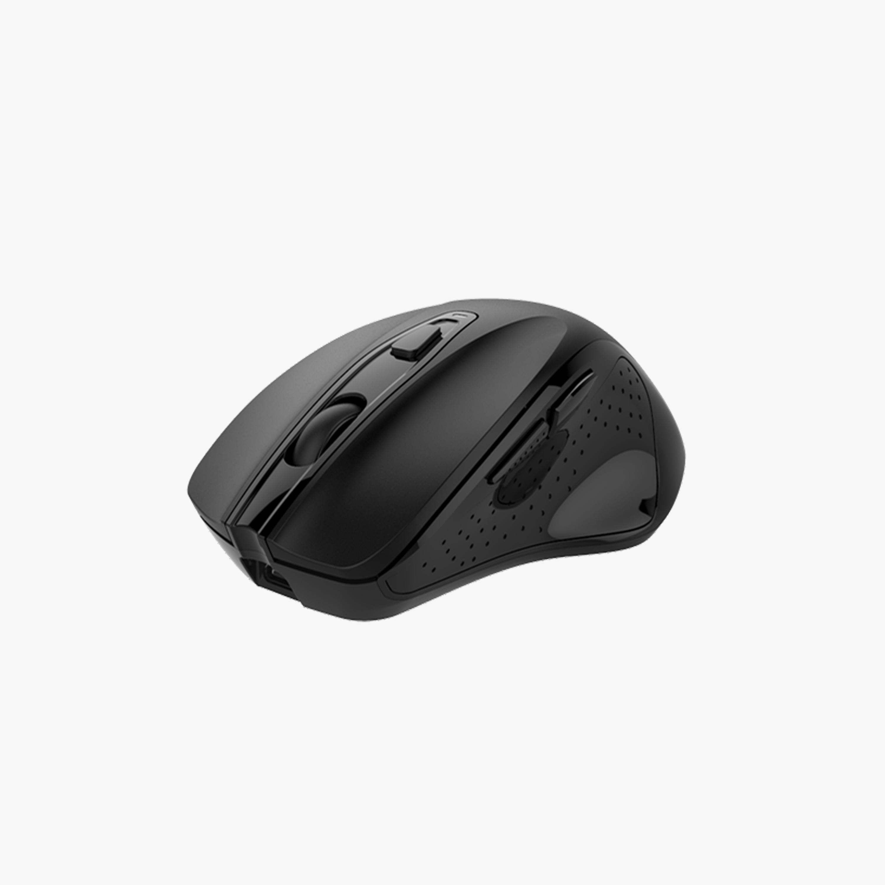Volkano Aurum Series Rechargeable Bluetooth Mouse - Black-electronics-accessories-computeraccesories-image-1