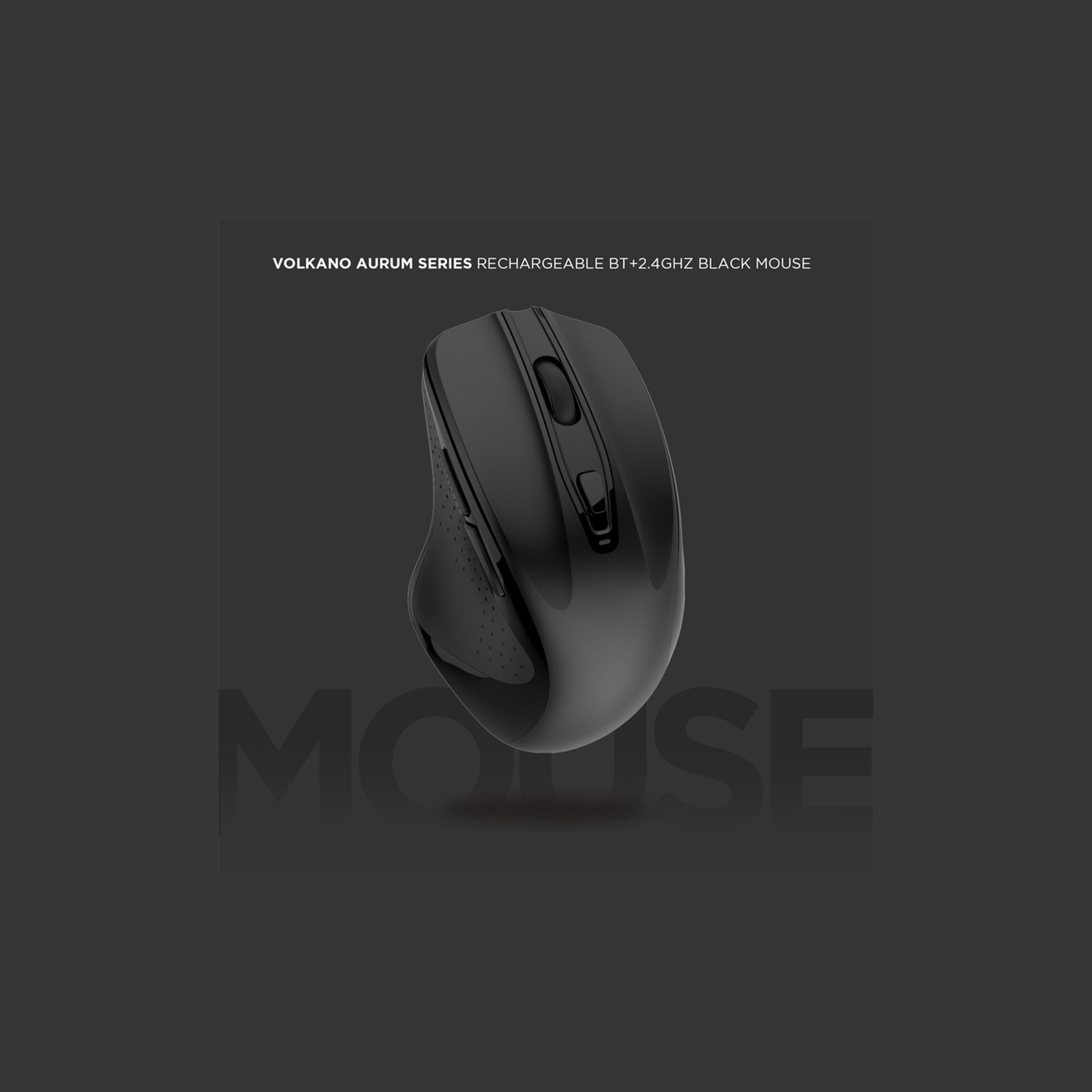 Volkano Aurum Series Rechargeable Bluetooth Mouse - Black-electronics-accessories-computeraccesories-image-4