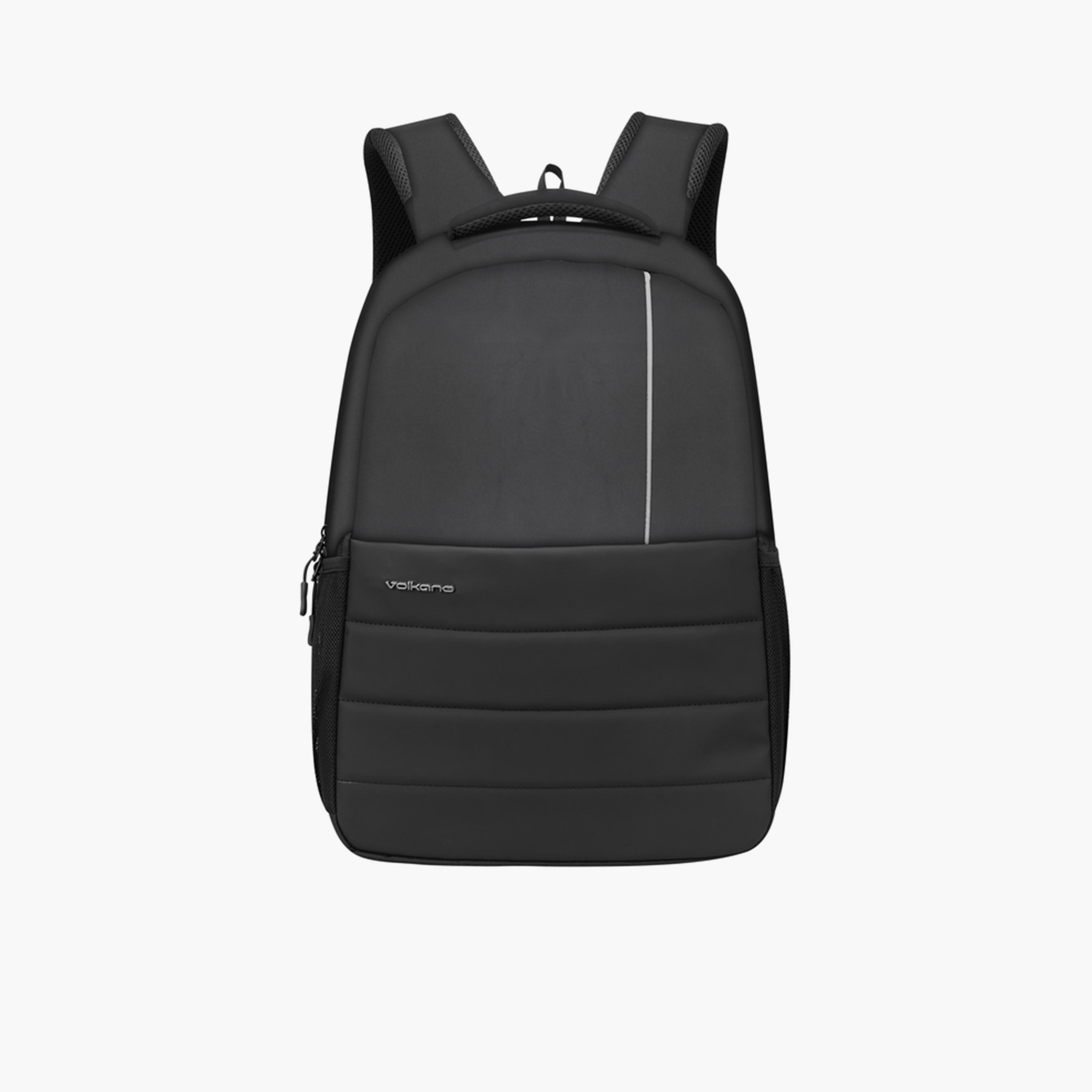Volkano 15.6 Inches Laptop Bags Polyester Adjustable Shoulder Straps | VK-9176-BK-women-bagsandwallets-backpacks-image-1