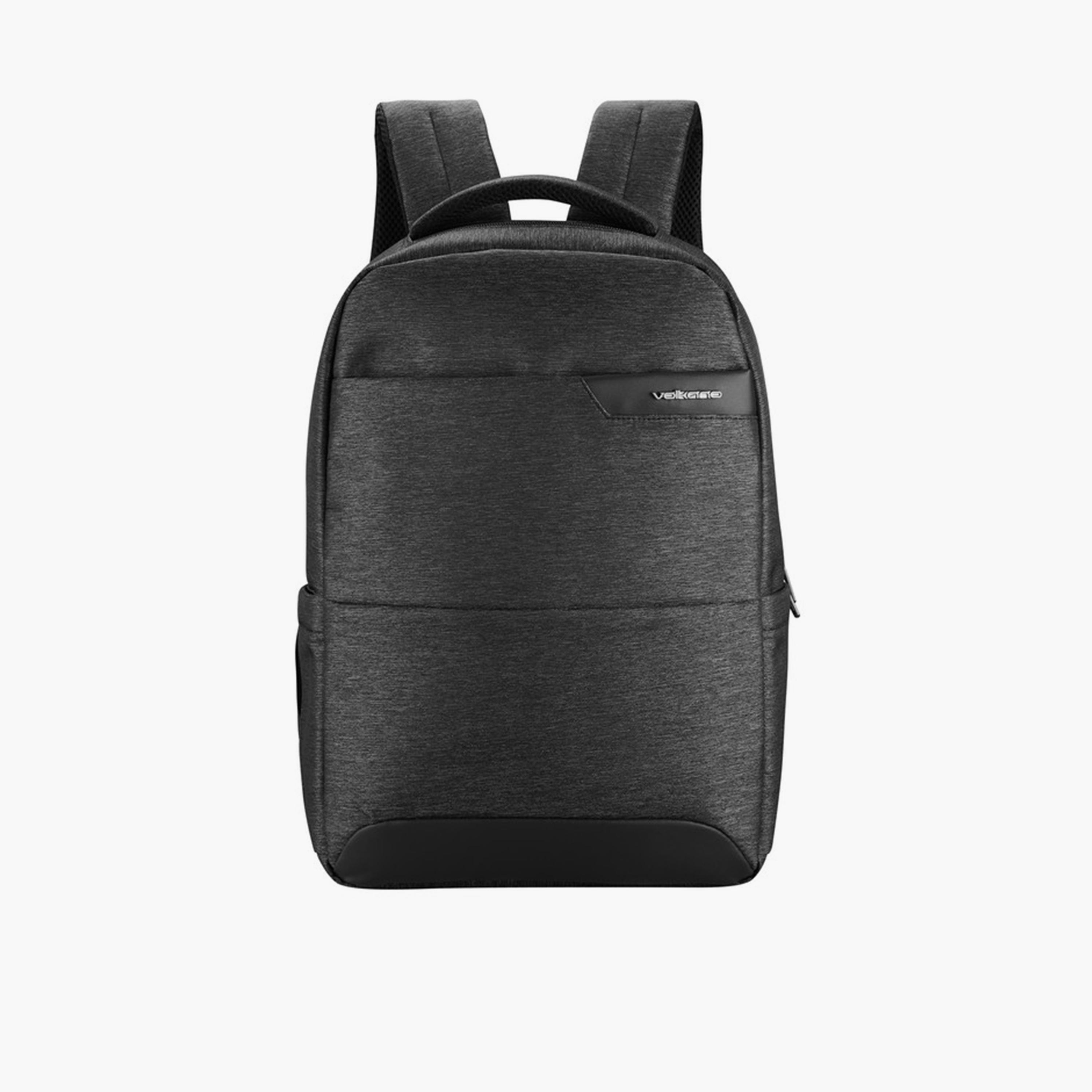Volkano 15.6 Inches Laptop Bags Polyester Adjustable Shoulder Straps | VK-7113-BK-school-bagsandbackpacks-backpacks-image-1