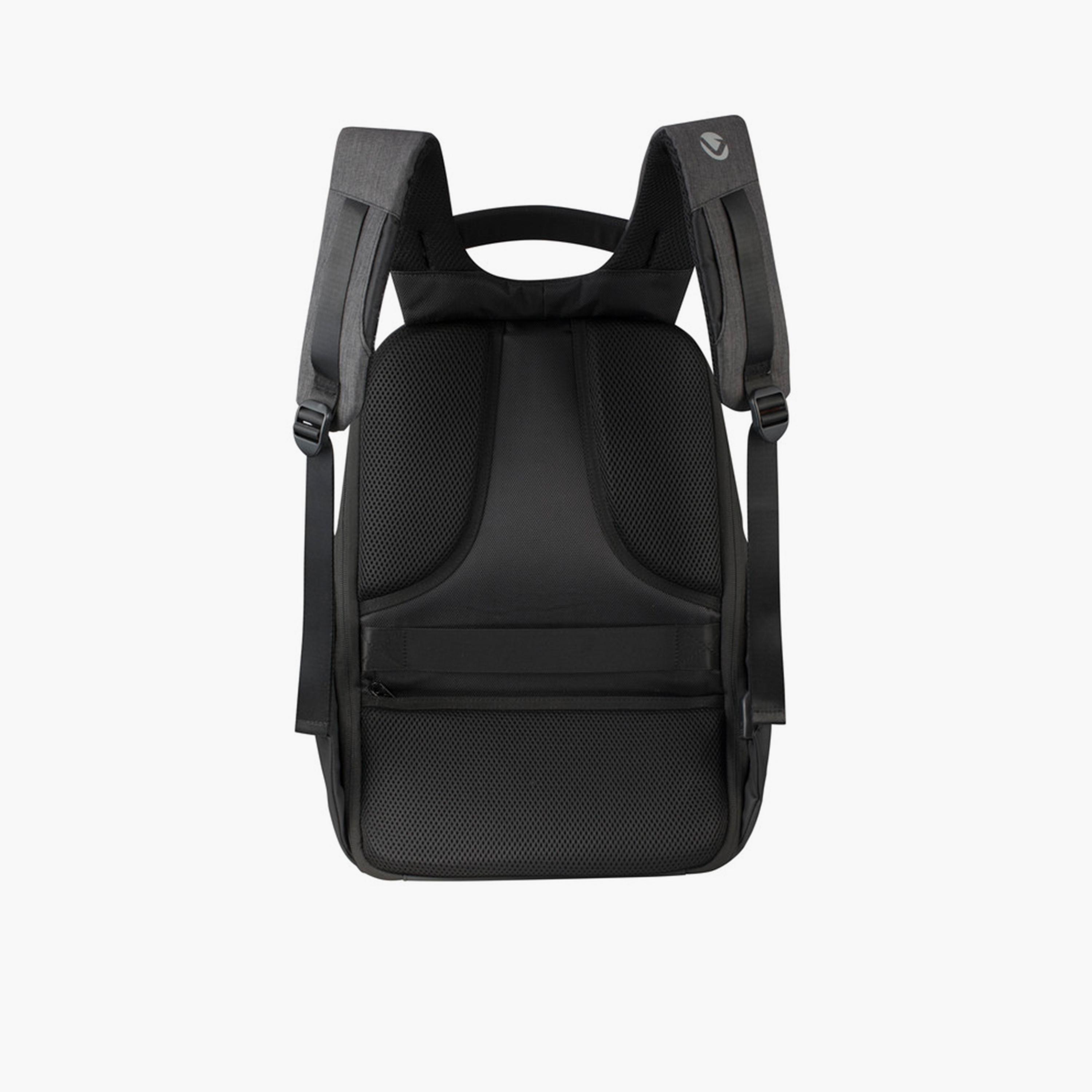 Volkano 15.6 Inches Laptop Bags Polyester Adjustable Shoulder Straps | VK-7081-BKCH-women-bagsandwallets-backpacks-image-4