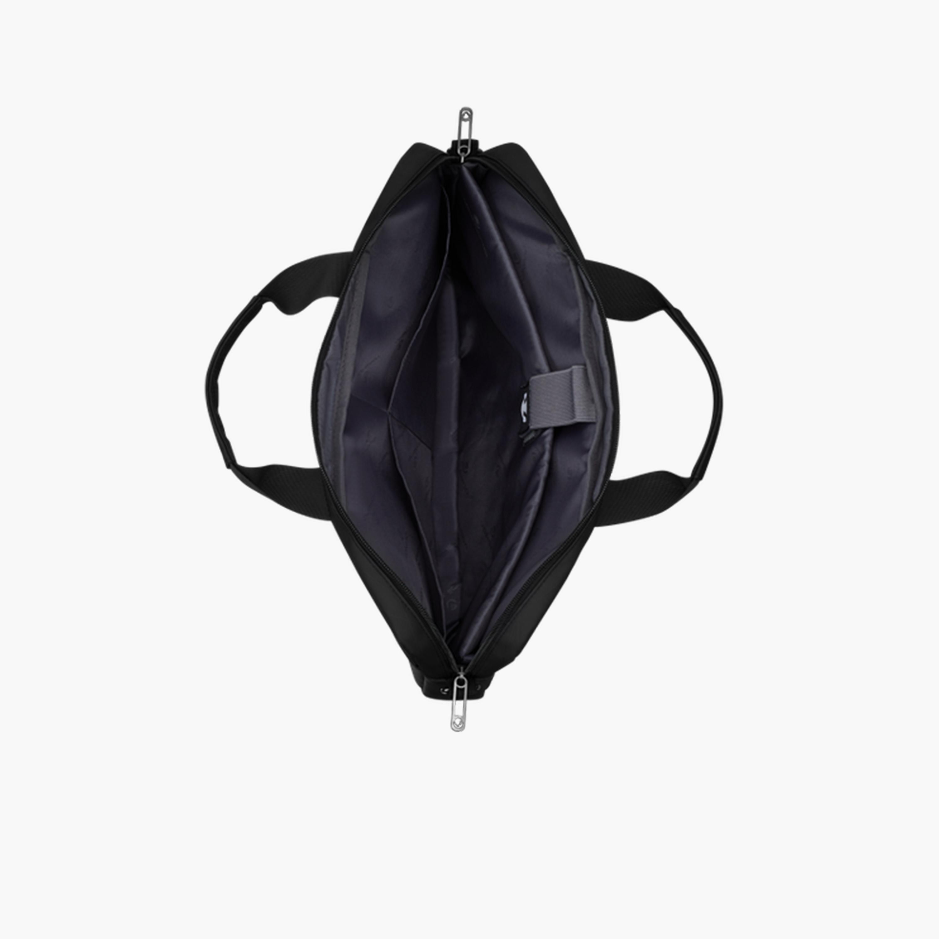 Volkano 15.6 Inches Laptop Bags Polyester Removable Shoulder Straps | VK-9180-BKNV-men-bags-image-5