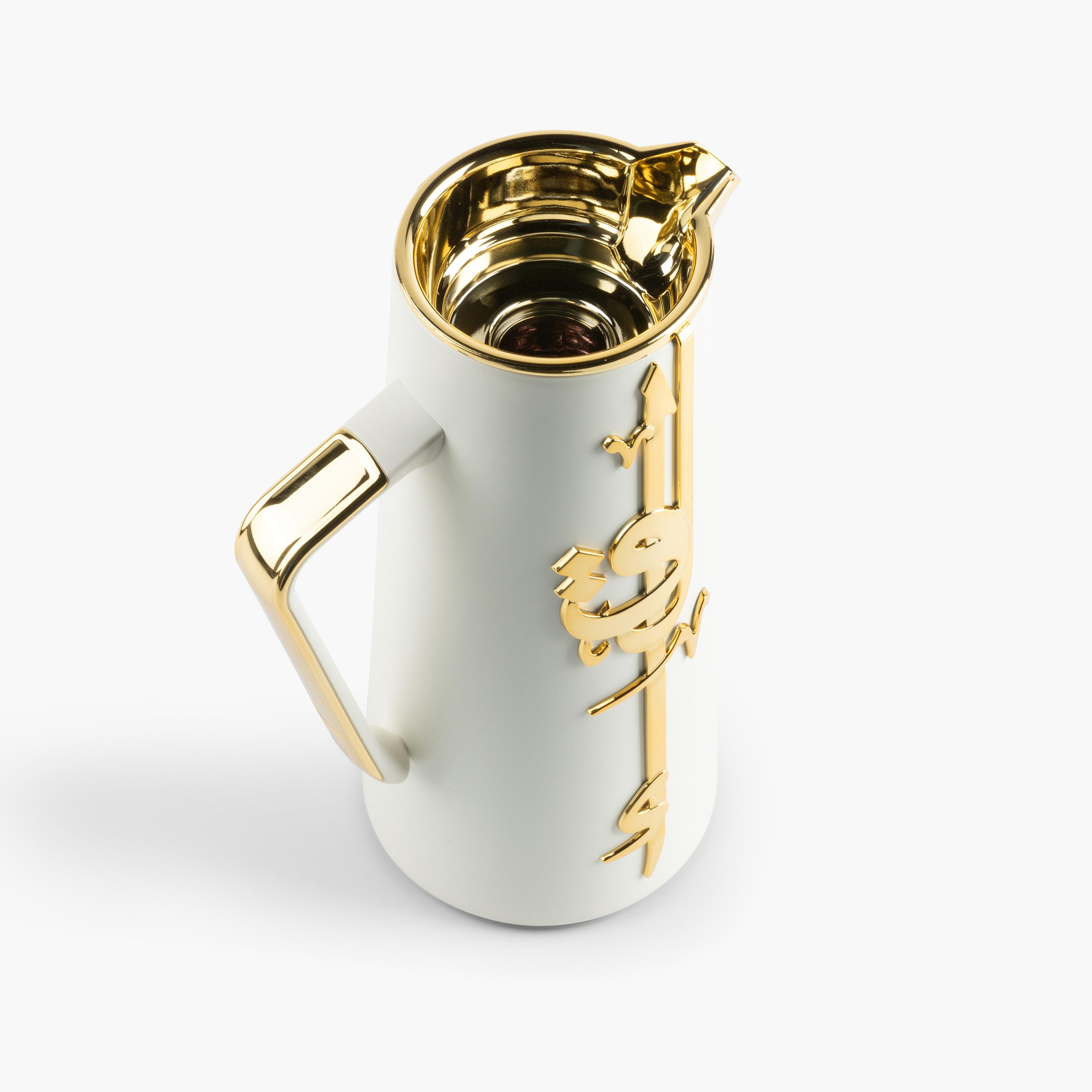 Lqaa Calligraphy Detail Vacuum Flask - 1 L-household-dining-teaandcoffee-vacuumflaskscoffeeandteapots-image-4