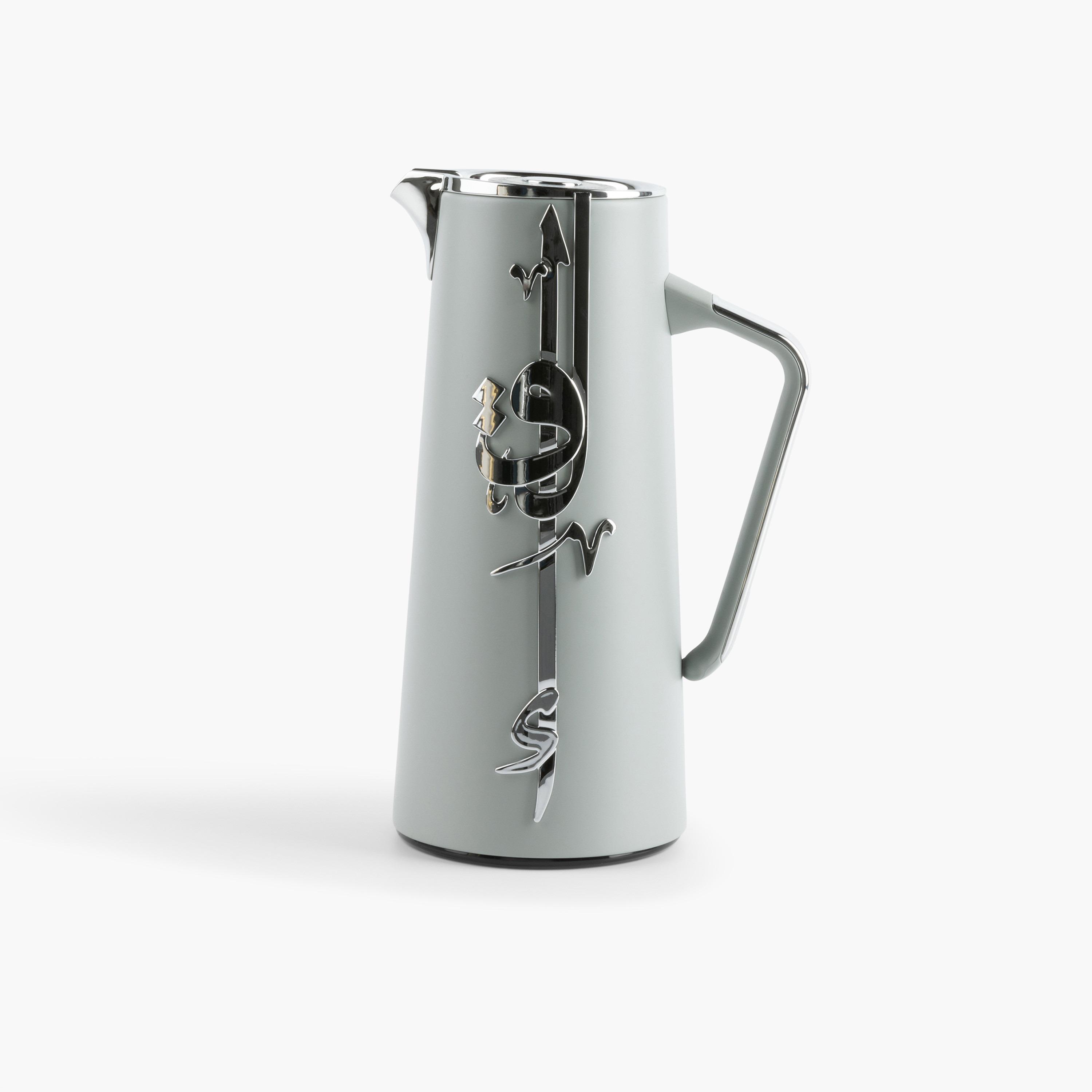 Lqaa Calligraphy Detail Vacuum Flask - 1 L-household-dining-teaandcoffee-vacuumflaskscoffeeandteapots-image-1
