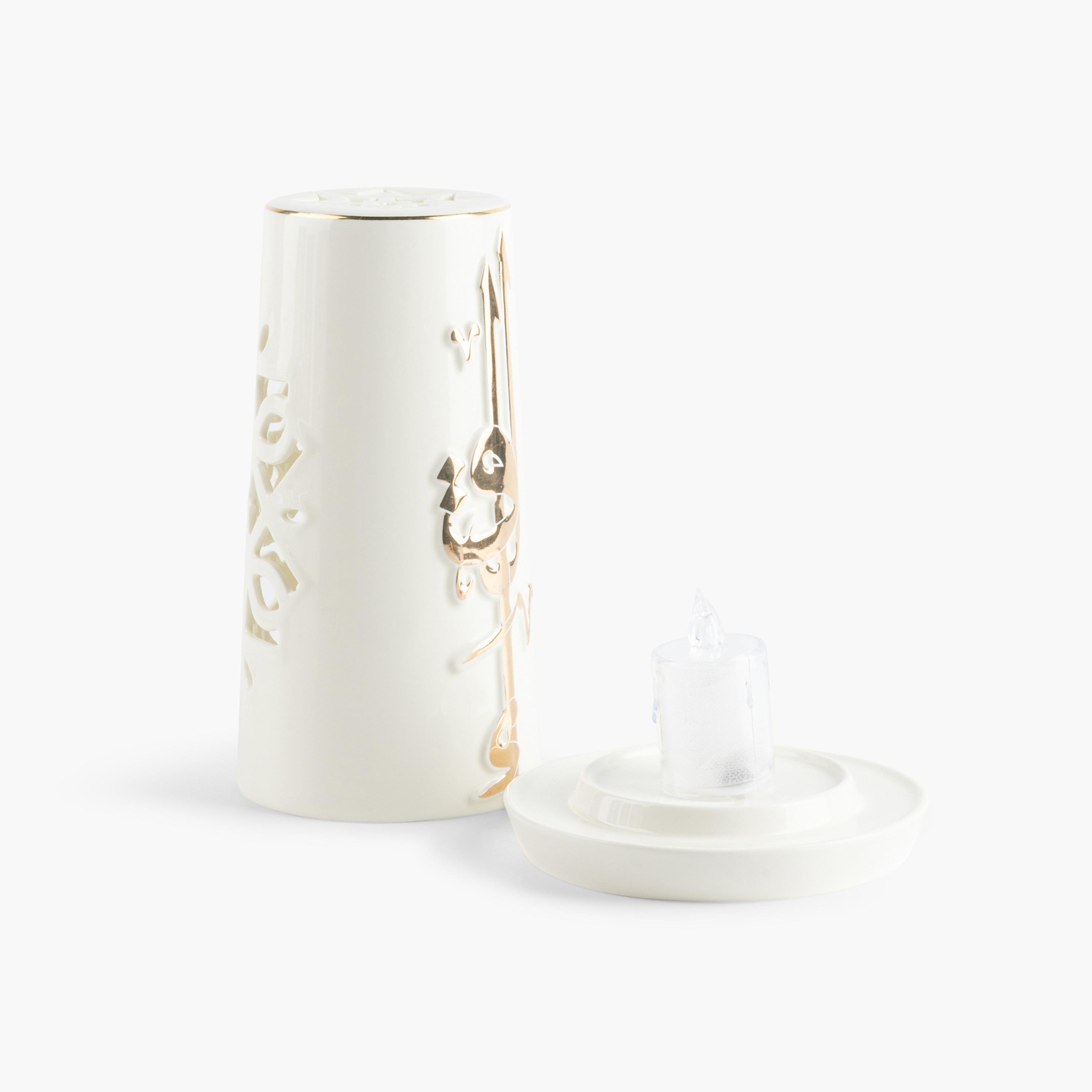 Lqaa Electronic Candle and Holder Set - 20 cms-household-homefragrance-candles-image-4