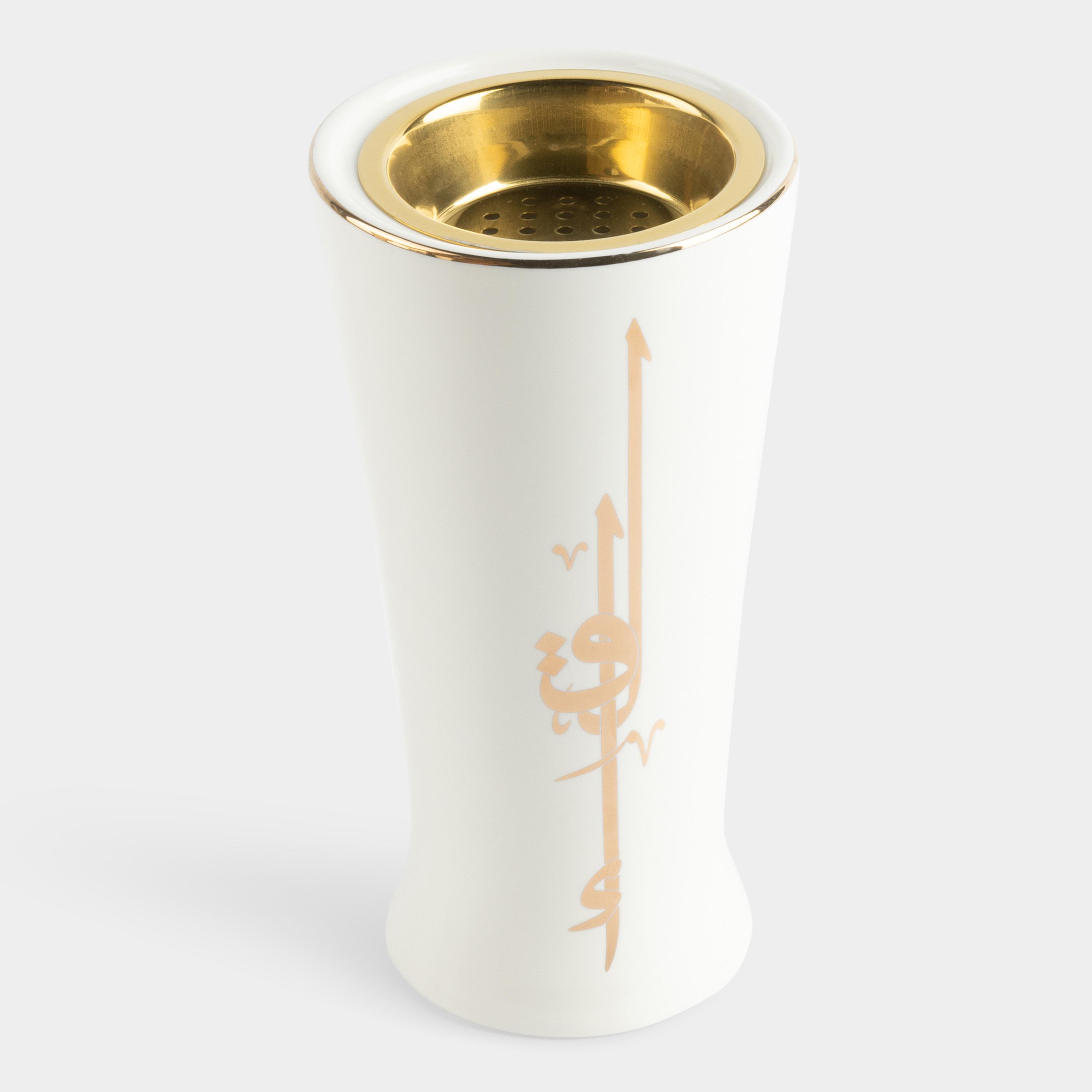Lqaa Porcelain Incense Burner - 9x9x18 cms-household-homefragrance-burners-image-3