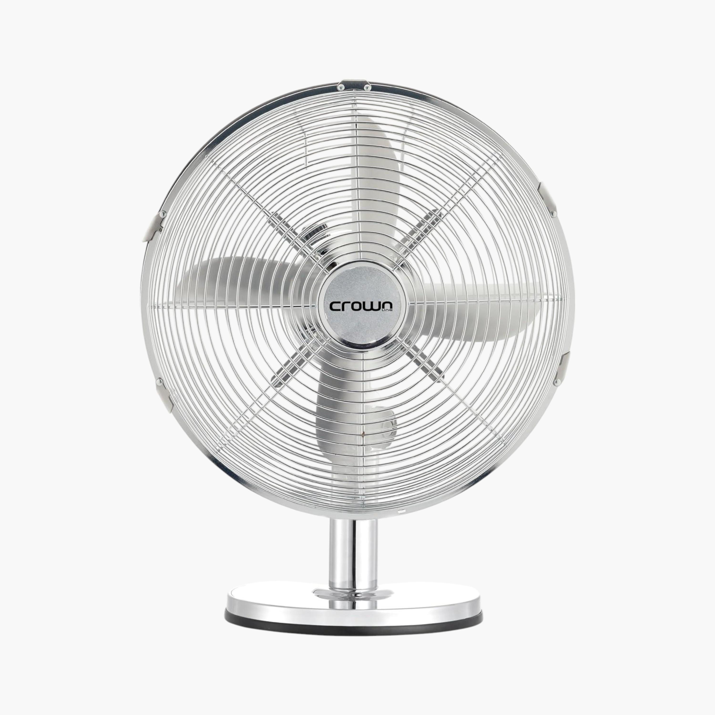 Crownline 12-inch Metal Blade Table Fan - TF-403