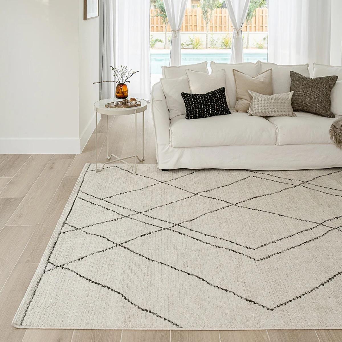 Leila Bianca Rug - 300x400 cm
