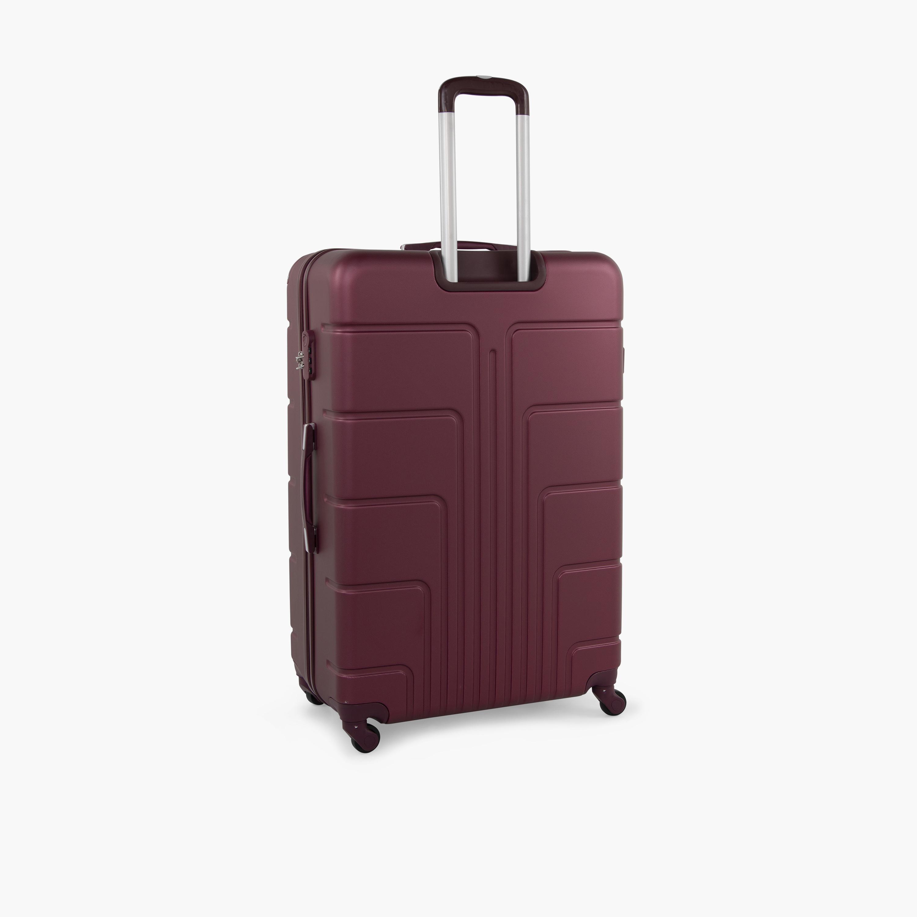 Senator 55 CM Small Cabin ABS Hard Sided 4-Wheeler Spinner Trolley Bag with Combination Lock-travel-luggagesandbags-luggage-image-7