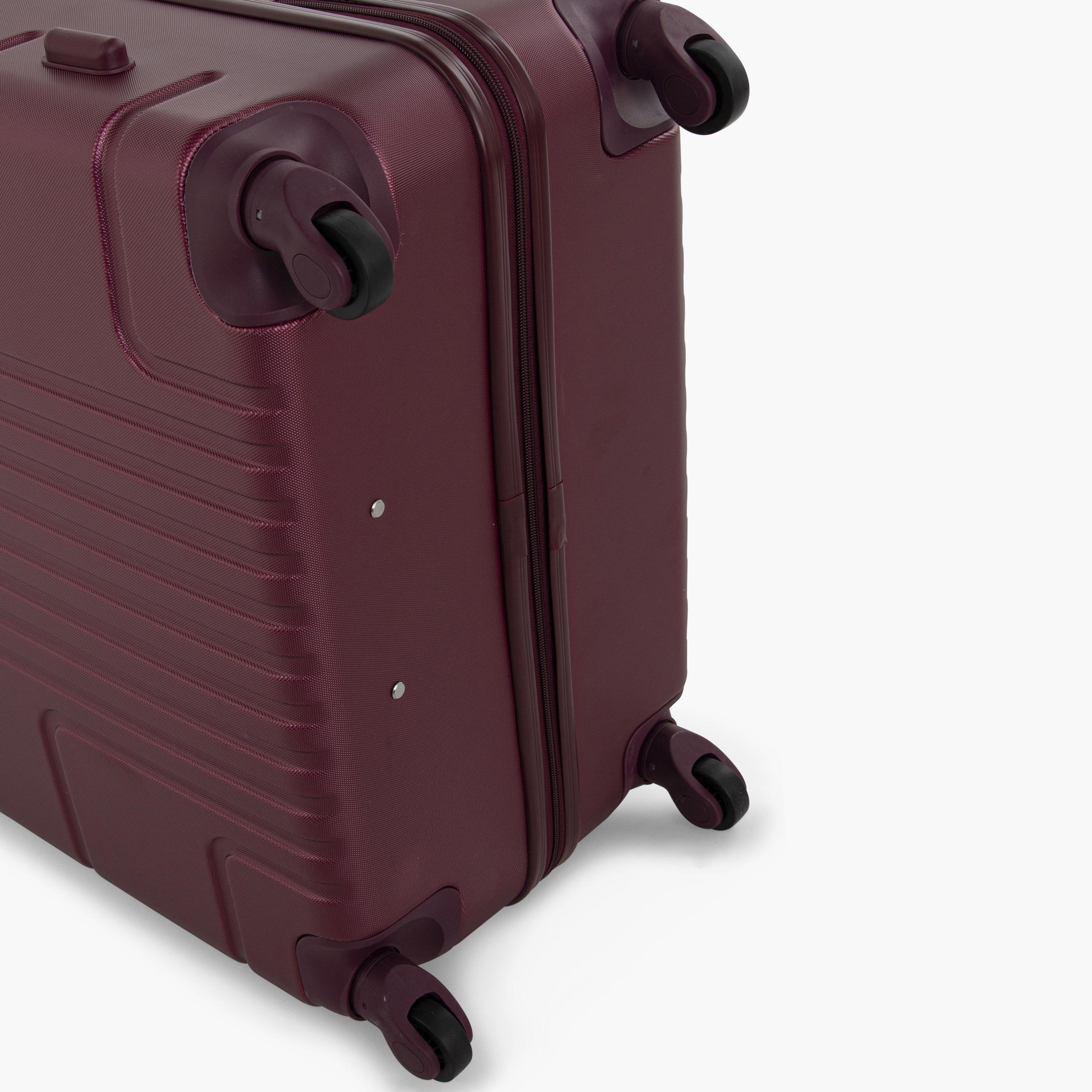 Senator 55 CM Small Cabin ABS Hard Sided 4-Wheeler Spinner Trolley Bag with Combination Lock-travel-luggagesandbags-luggage-image-9