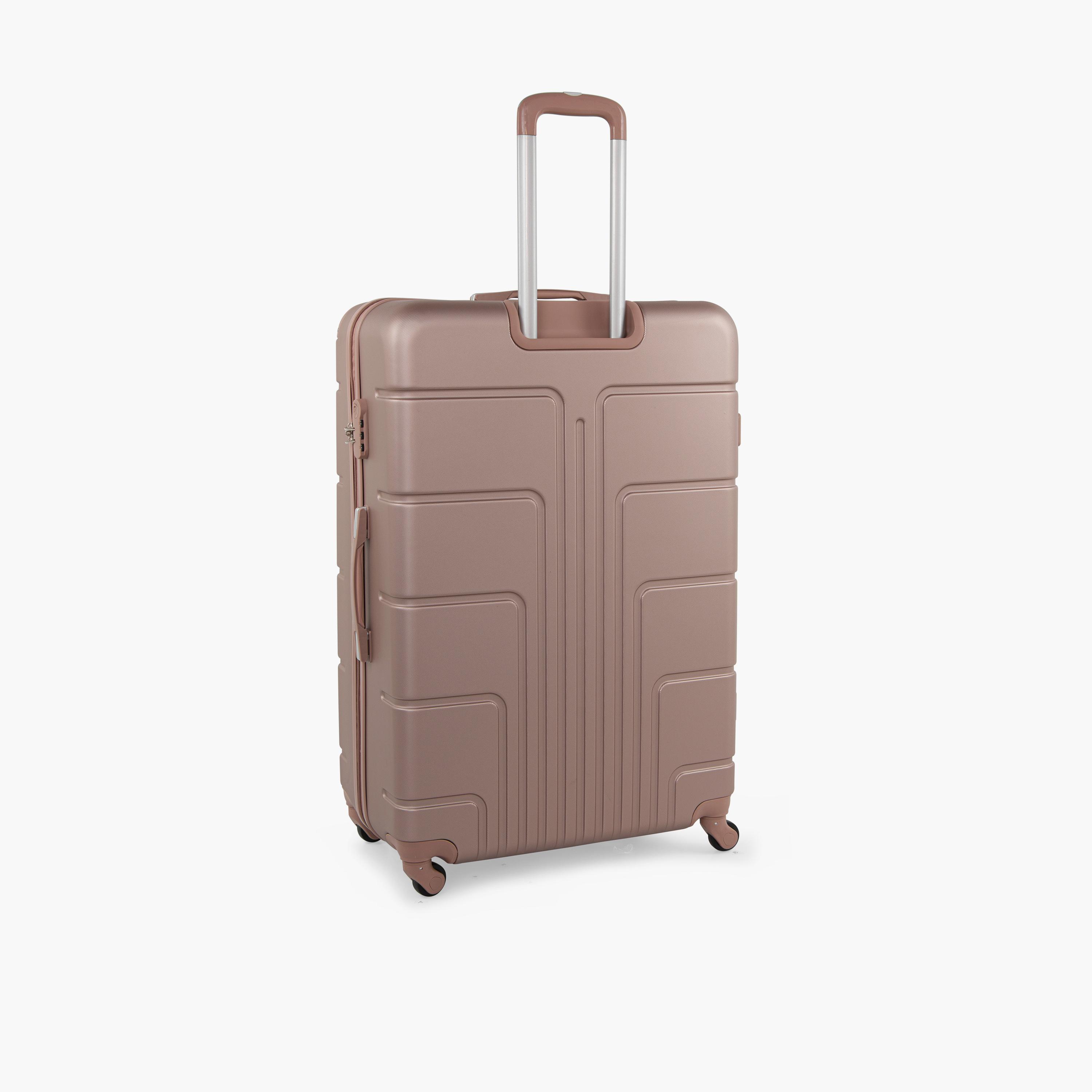 Senator 55 CM Small Cabin ABS Hard Sided 4-Wheeler Spinner Trolley Bag with Combination Lock-travel-luggagesandbags-luggage-image-7