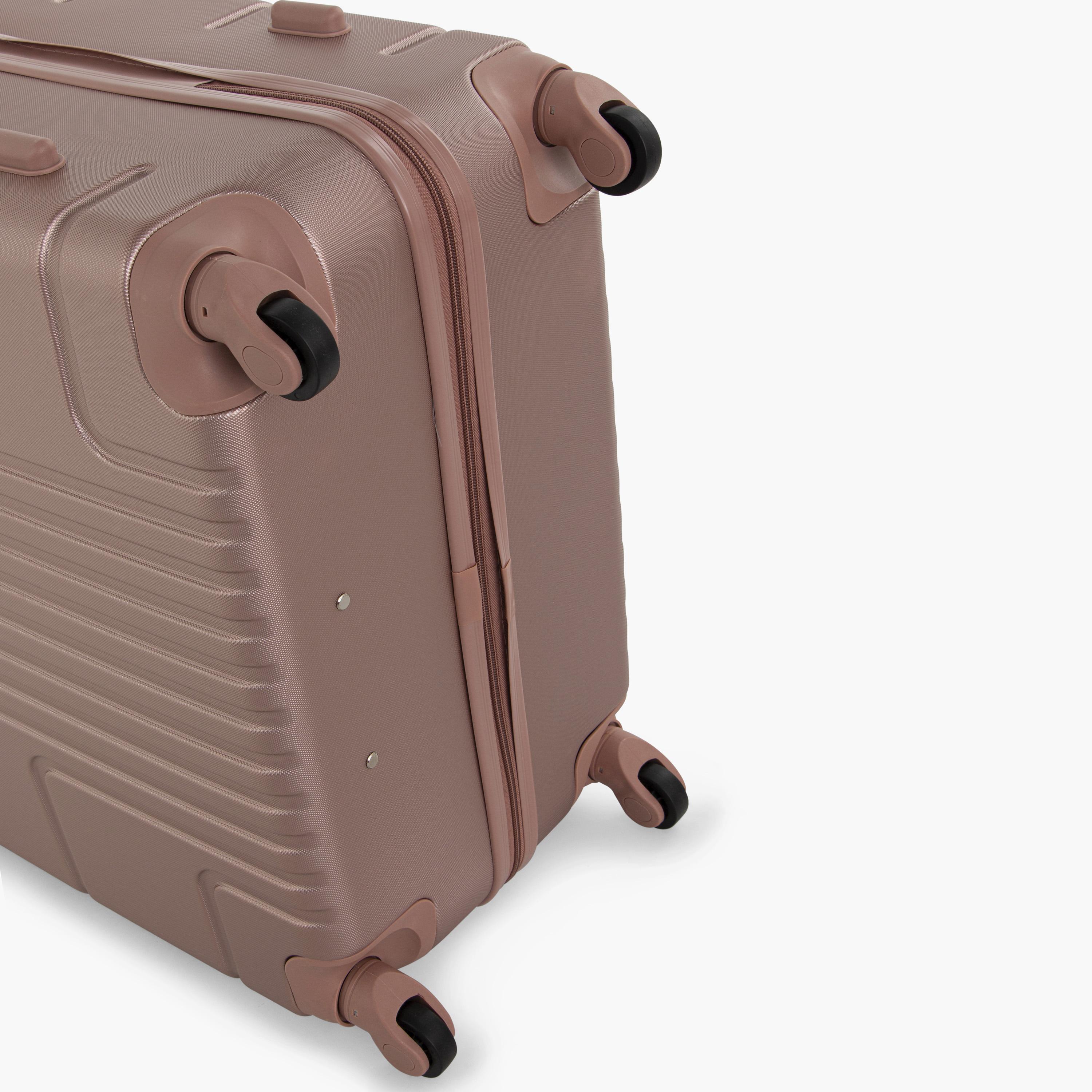 Senator 55 CM Small Cabin ABS Hard Sided 4-Wheeler Spinner Trolley Bag with Combination Lock-travel-luggagesandbags-luggage-image-9
