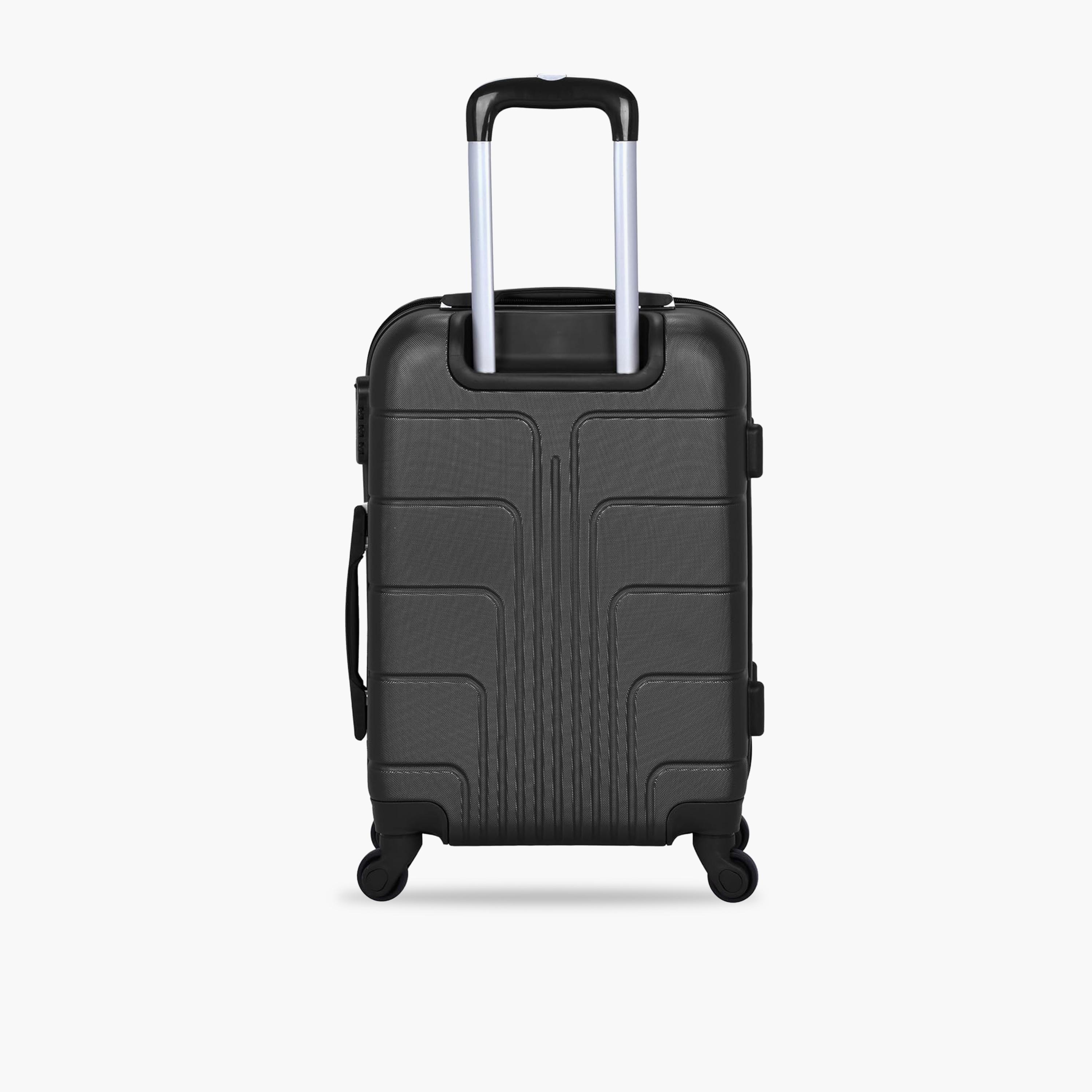 Senator 63.5 CM Medium Check-in ABS Hard Sided 4-Wheeler Spinner Trolley Bag with Combination Lock-travel-luggagesandbags-luggage-image-5