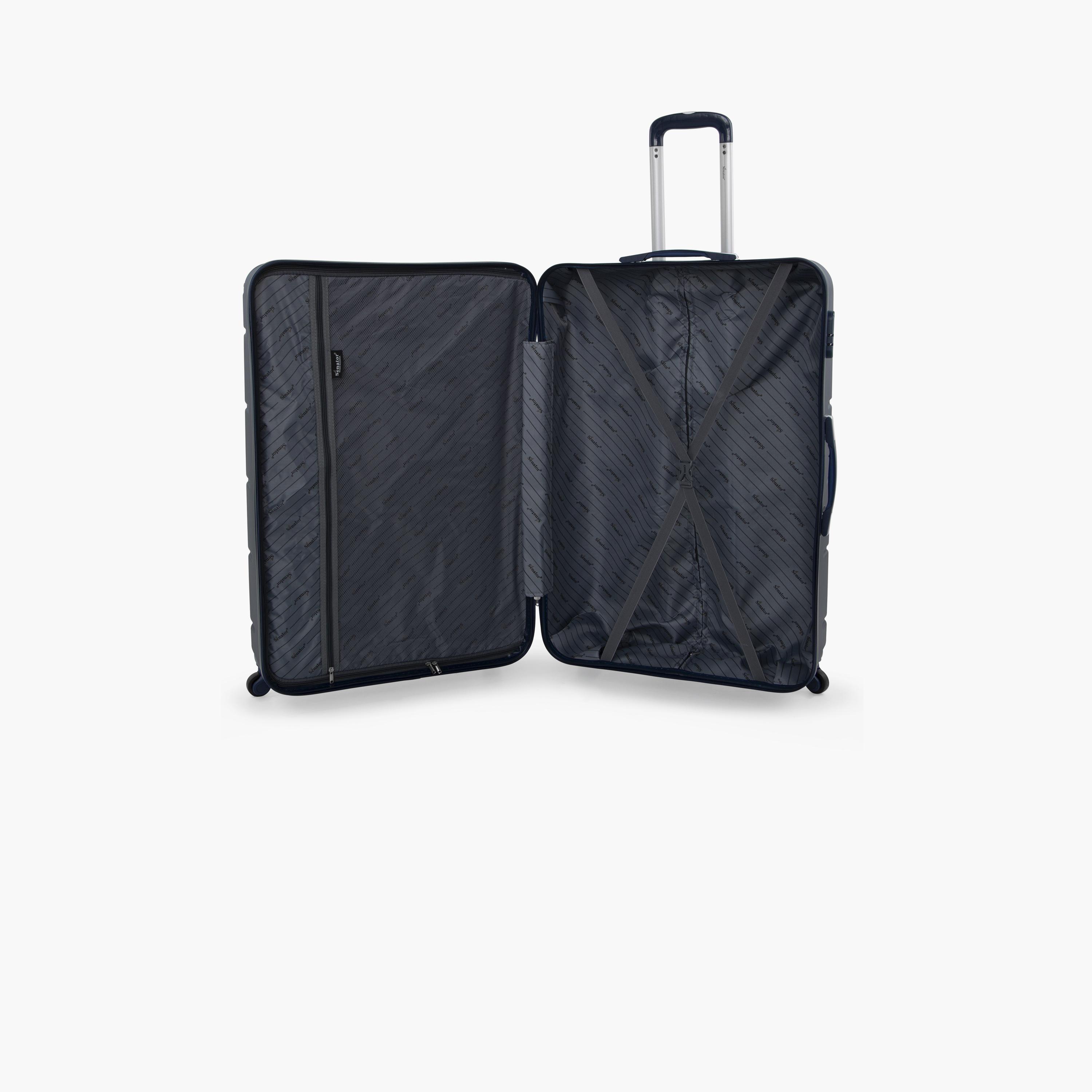 Senator 63.5 CM Medium Check-in ABS Hard Sided 4-Wheeler Spinner Trolley Bag with Combination Lock-travel-luggagesandbags-luggage-image-6