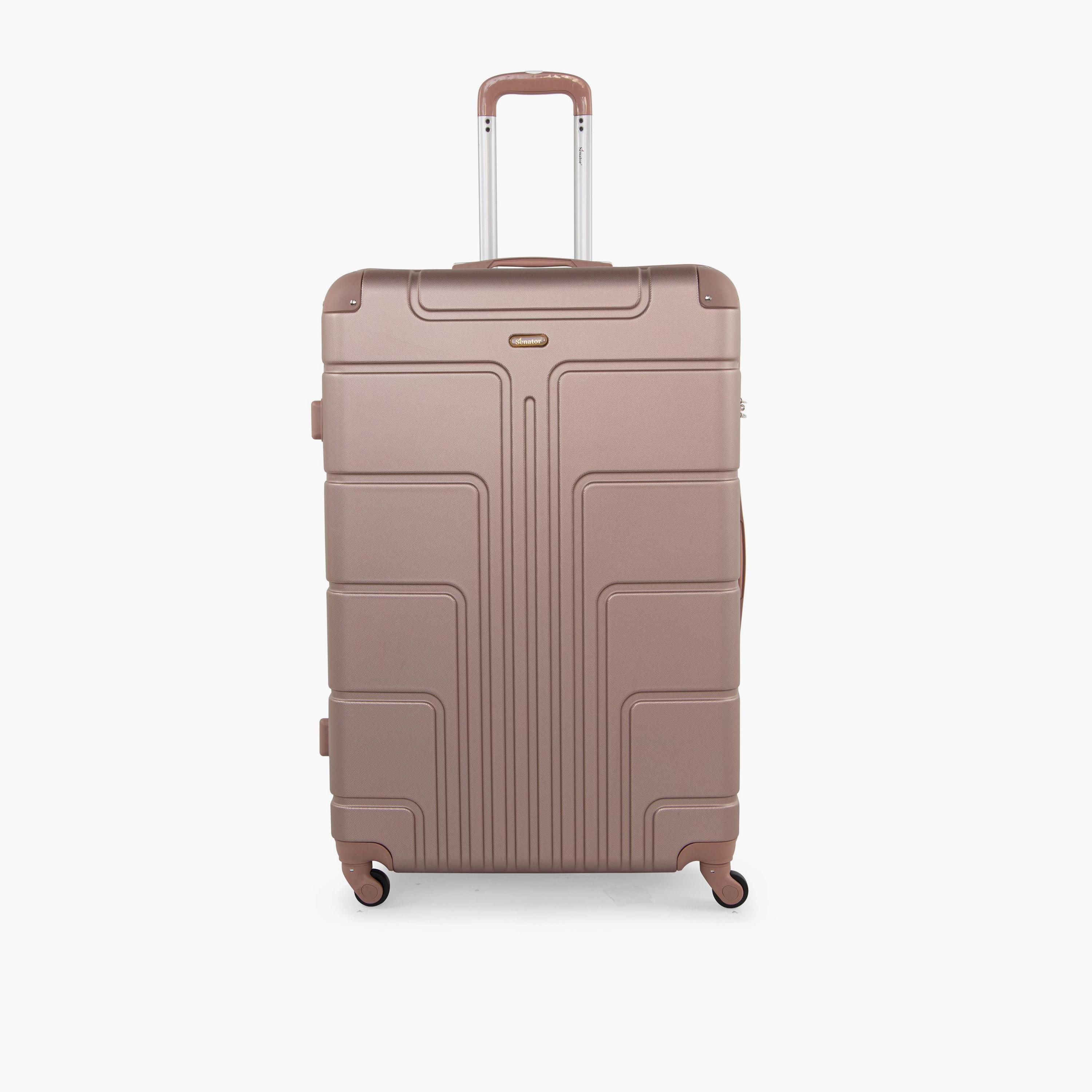 Senator 74 CM Large Check-in ABS Hard Sided 4-Wheeler Spinner Trolley Bag with Combination Lock-travel-luggagesandbags-luggage-image-5