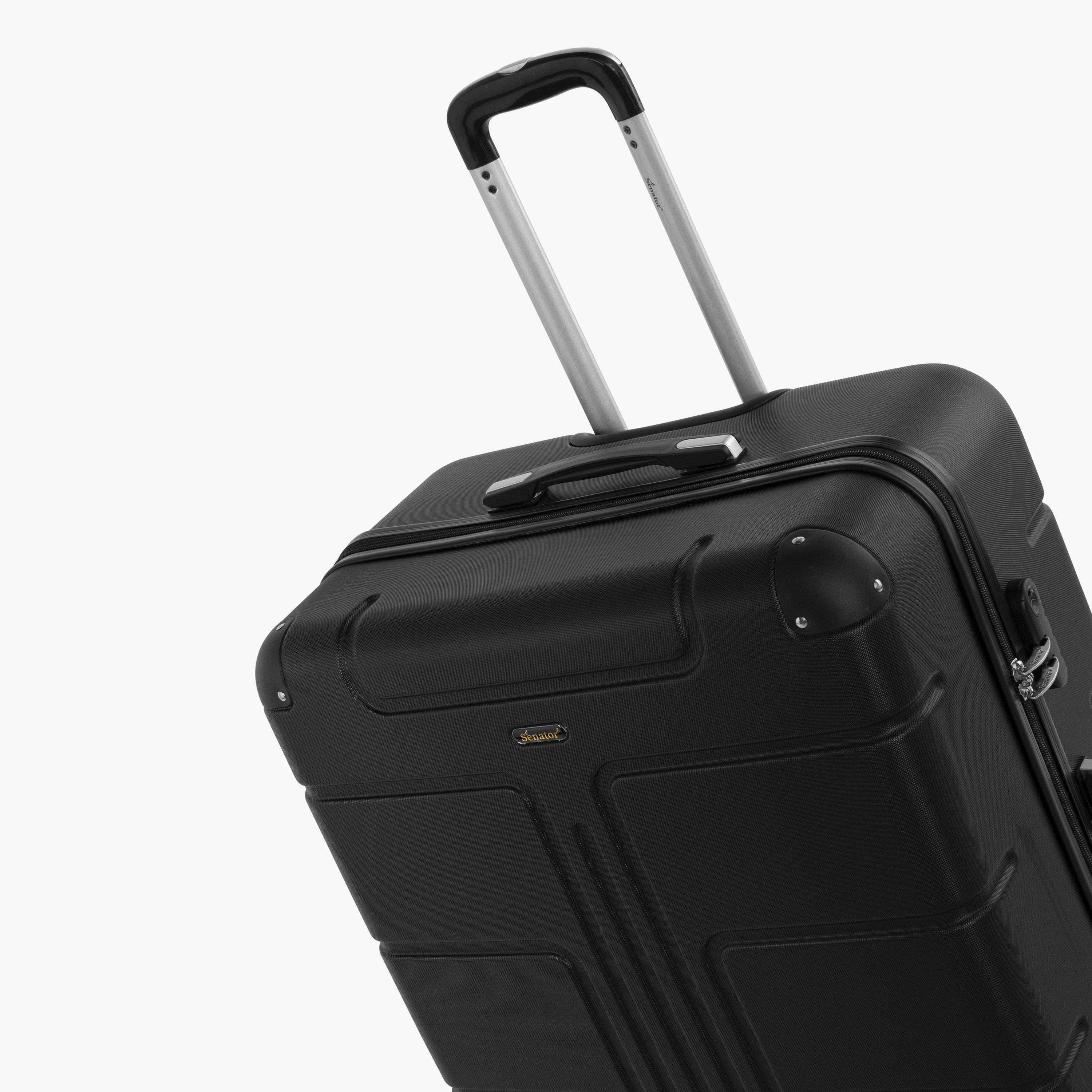 Senator Set of 3 ABS Hard Sided 4-Wheeler Spinner Trolley Bag with Combination Lock-travel-luggagesandbags-luggage-image-7