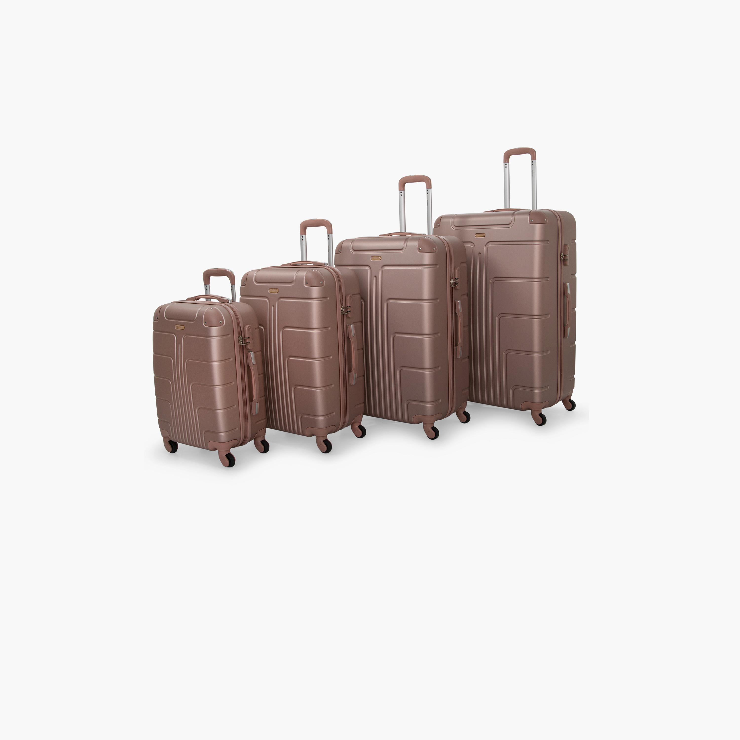 سيناتور- طقم 4 شنط بأربع عجلات دوارة جوانب صلبة من مادة ABS ومزودة بقفل مركب-travel-luggagesandbags-luggage-image-1