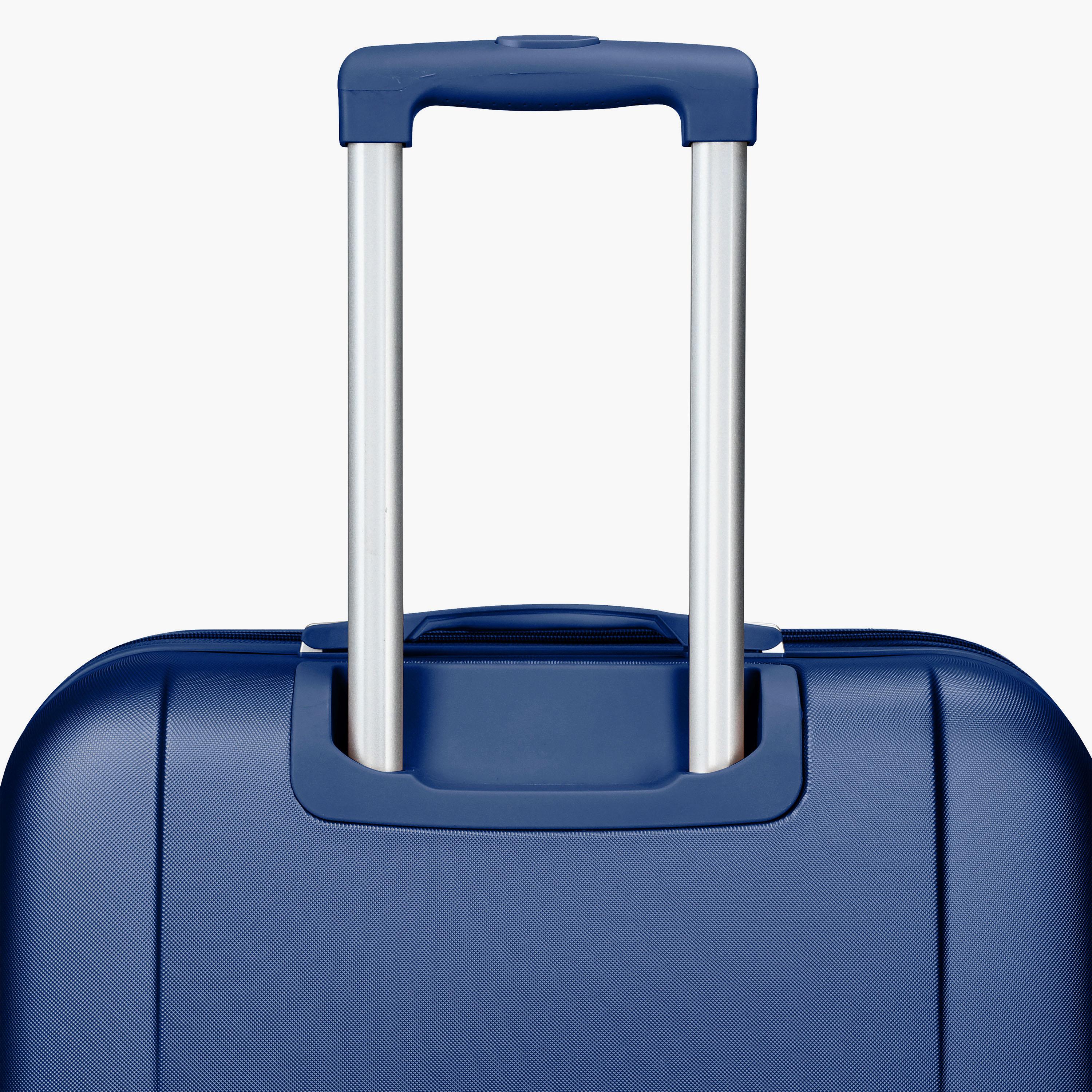 Senator 55 CM Small Cabin ABS Hard Sided 4-Wheeler Spinner Trolley Bag with Combination Lock-travel-luggagesandbags-luggage-image-7