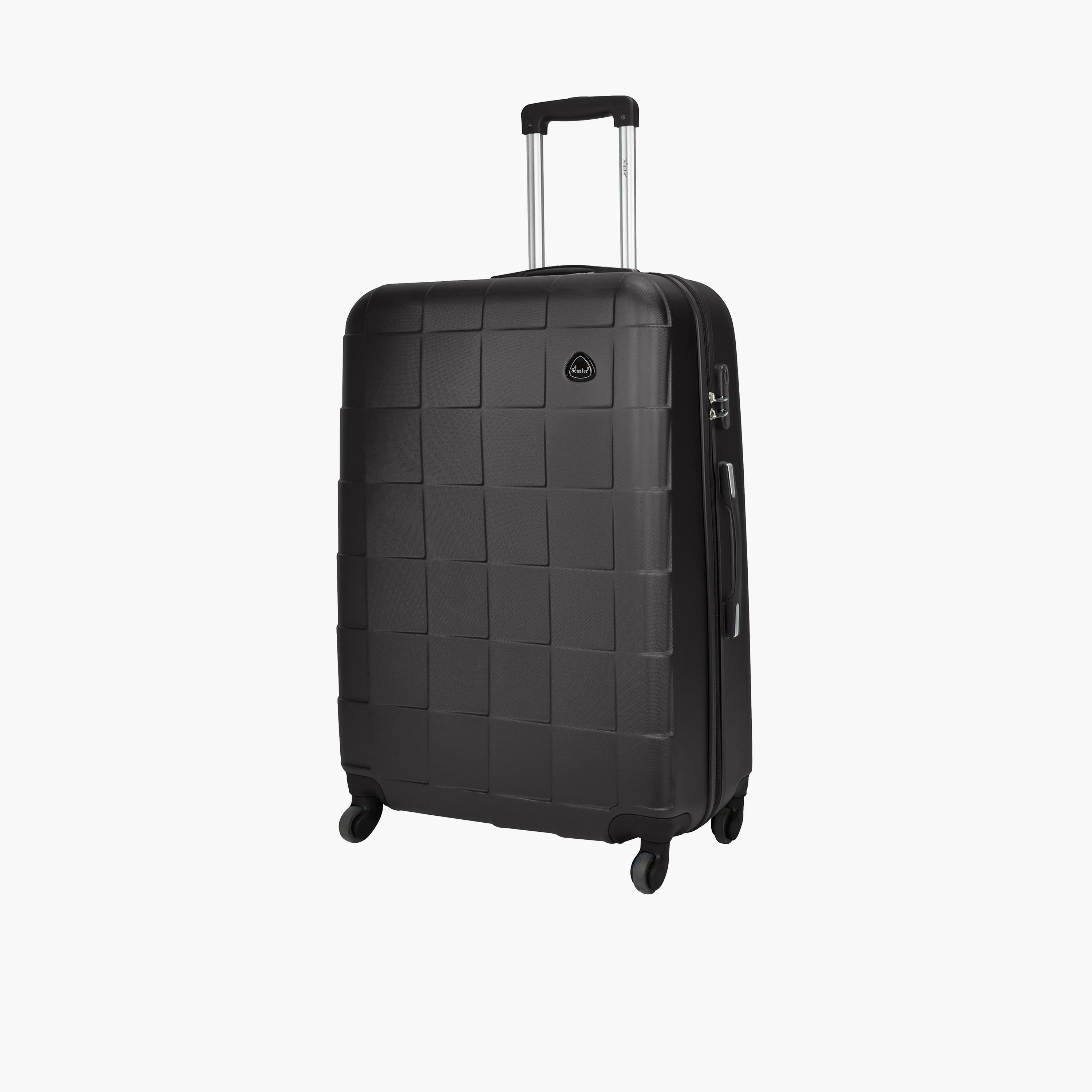 سيناتور- شنطة بأربع عجلات دوارة حجم متوسط 63 سم جوانب صلبة من ABS مع قفل مدمج-travel-luggagesandbags-luggage-image-1
