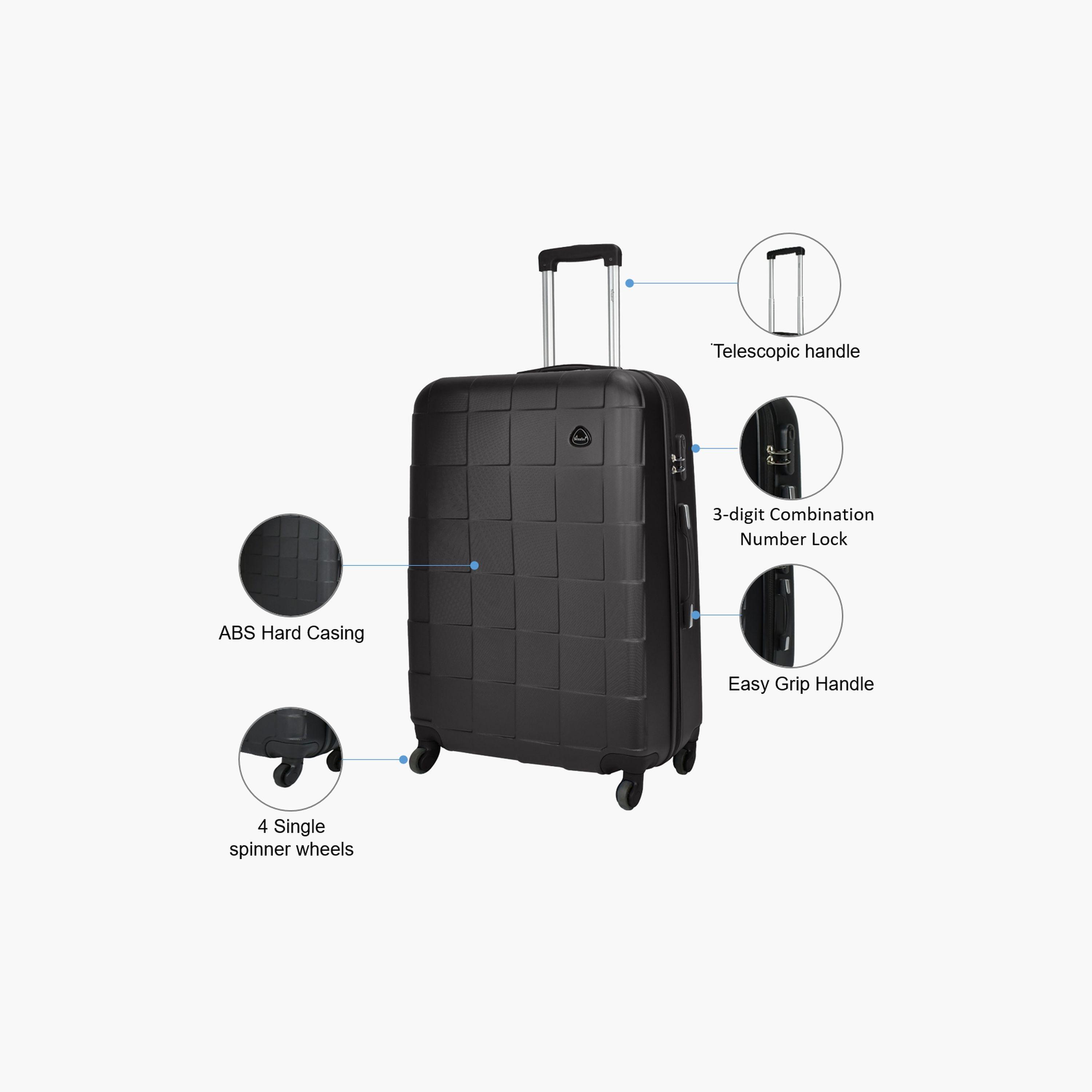 سيناتور- شنطة بأربع عجلات دوارة حجم متوسط 63 سم جوانب صلبة من ABS مع قفل مدمج-travel-luggagesandbags-luggage-image-3
