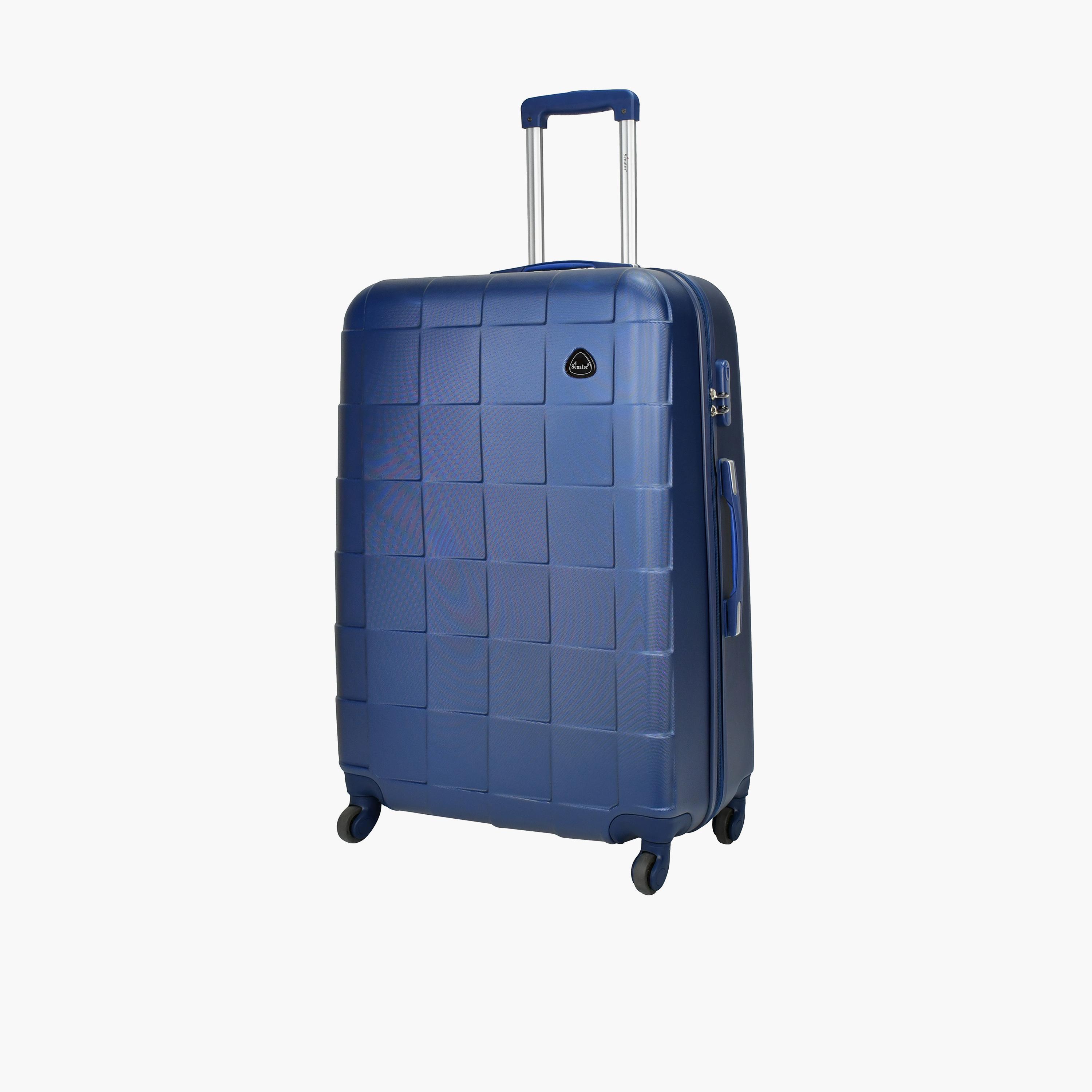 Senator 63.5 CM Medium Check-in ABS Hard Sided 4-Wheeler Spinner Trolley Bag with Combination Lock-travel-luggagesandbags-luggage-image-1
