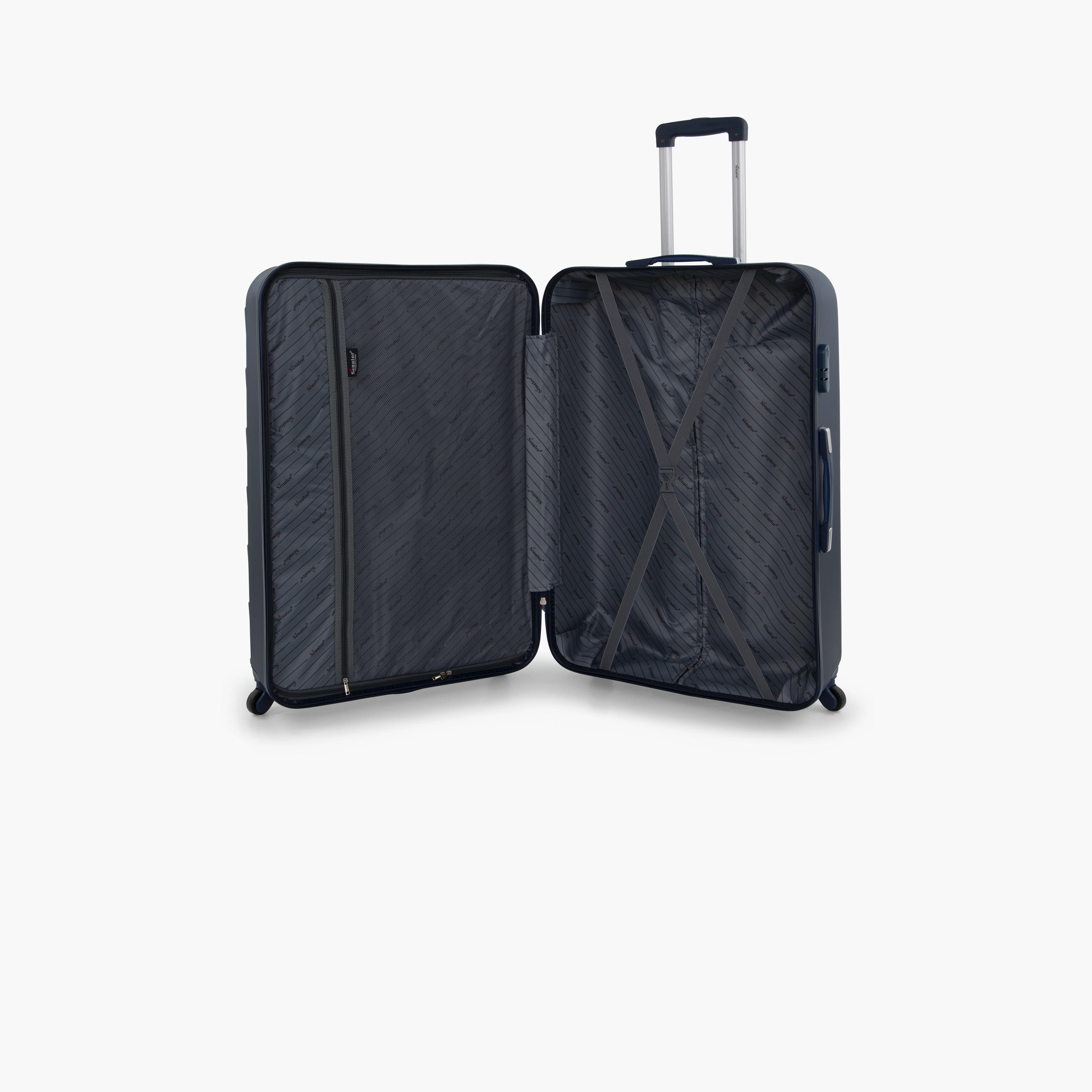 Senator 63.5 CM Medium Check-in ABS Hard Sided 4-Wheeler Spinner Trolley Bag with Combination Lock-travel-luggagesandbags-luggage-image-6