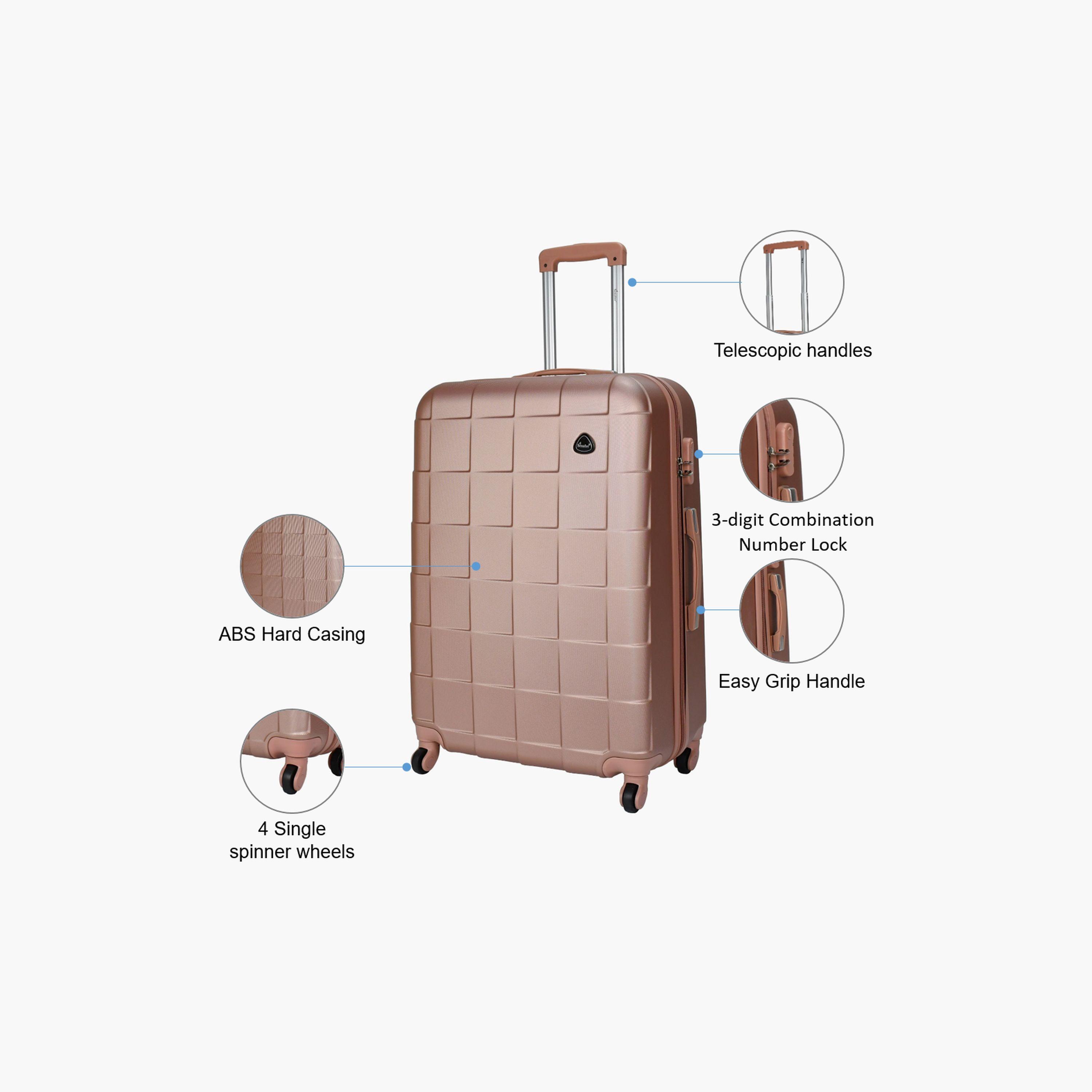سيناتور- شنطة سفر بأربع عجلات دوارة حجم كبير 74 سم جوانب صلبة من مادة ABS مع قفل مدمج-travel-luggagesandbags-luggage-image-3
