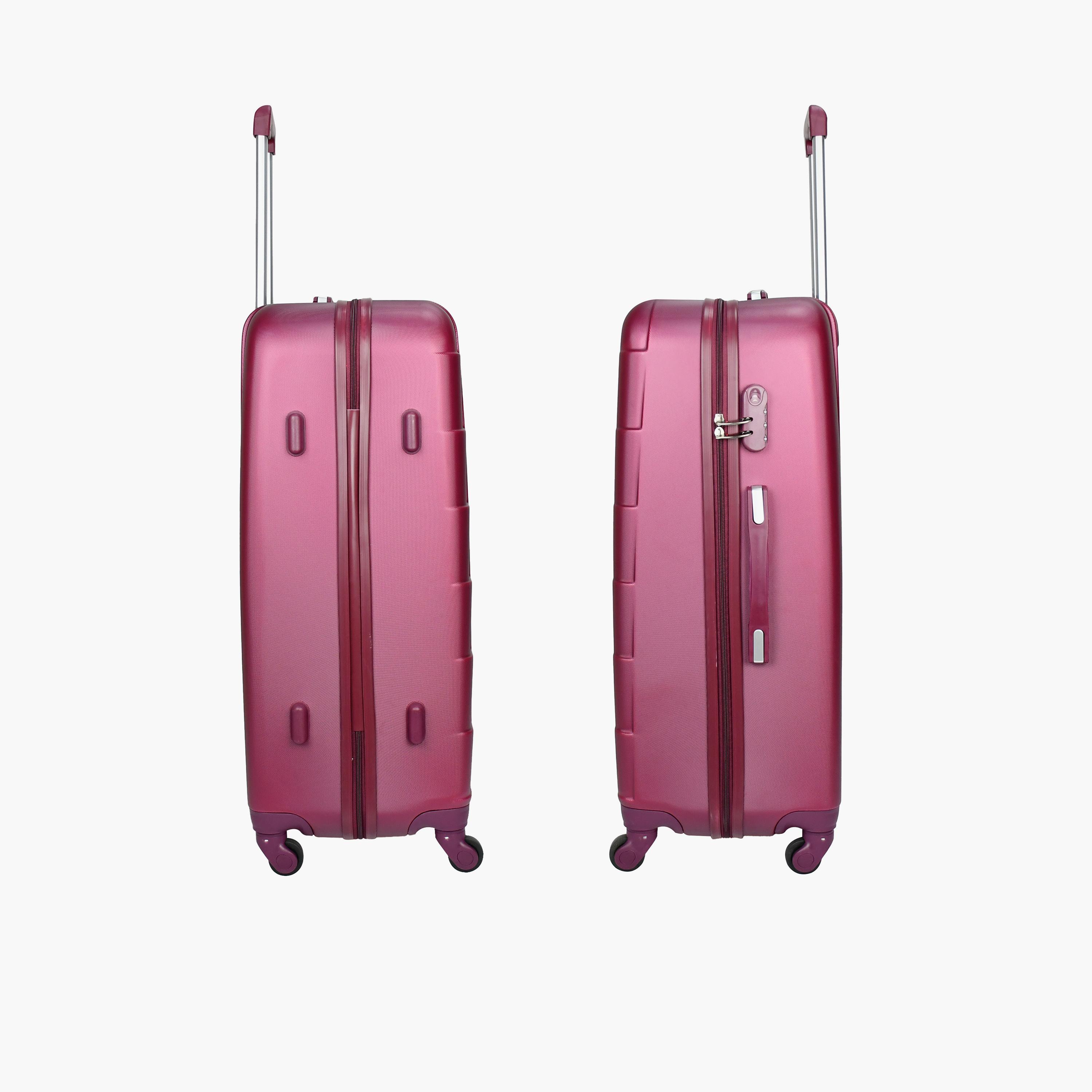 Senator Set of 3 ABS Hard Sided 4-Wheeler Spinner Trolley Bag with Combination Lock-travel-luggagesandbags-luggage-image-8