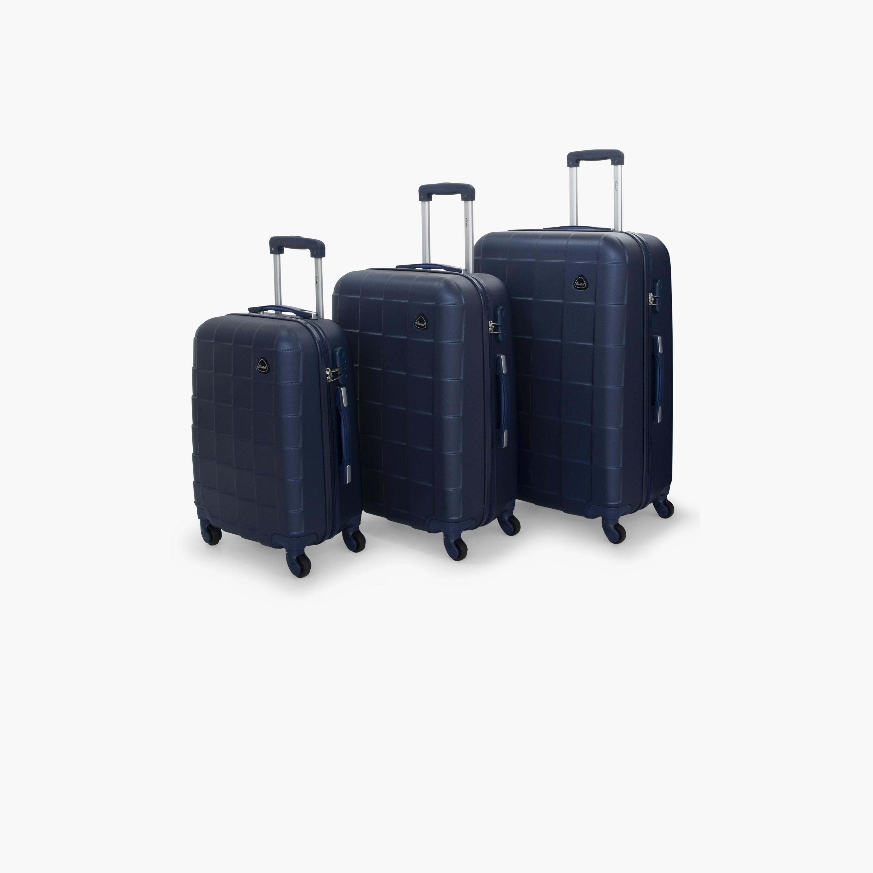 سيناتور- طقم 3 شنط بأربع عجلات دوارة جوانب صلبة من مادة ABS ومزودة بقفل مركب-travel-luggagesandbags-luggage-image-1