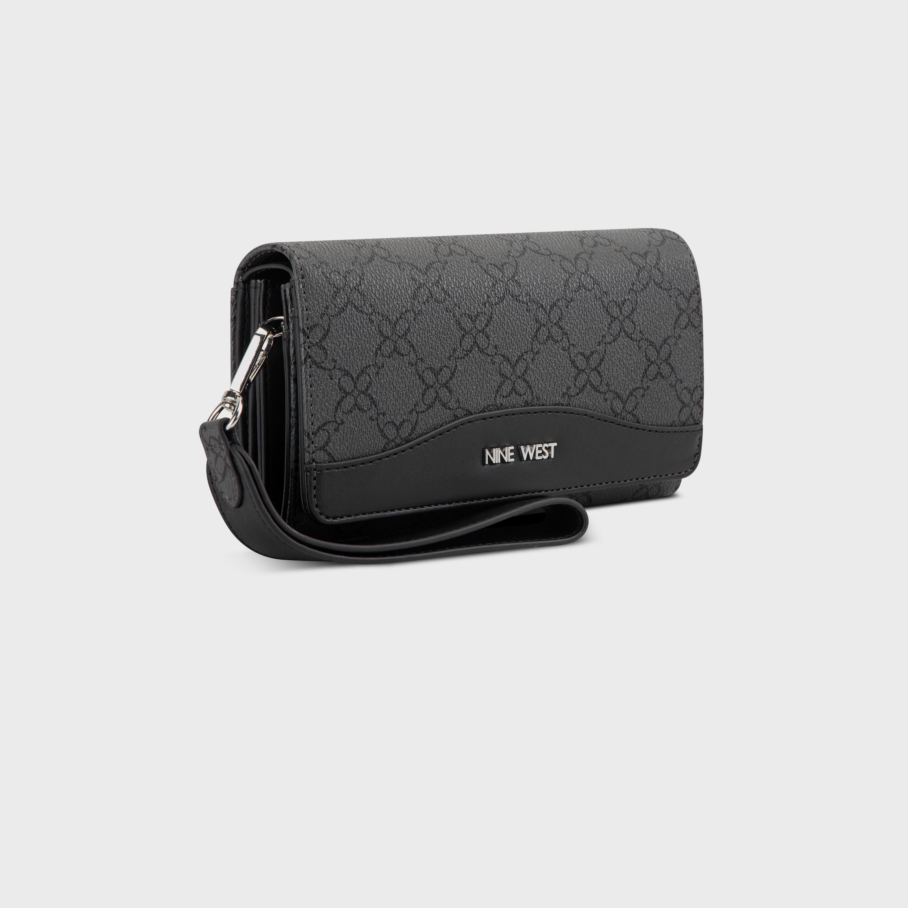 ناين ويست-  محفظة ليور مونوغرام بإغلاق قابل للفصل وحزام يد قابل للفصل-women-bagsandwallets-wallets-image-2