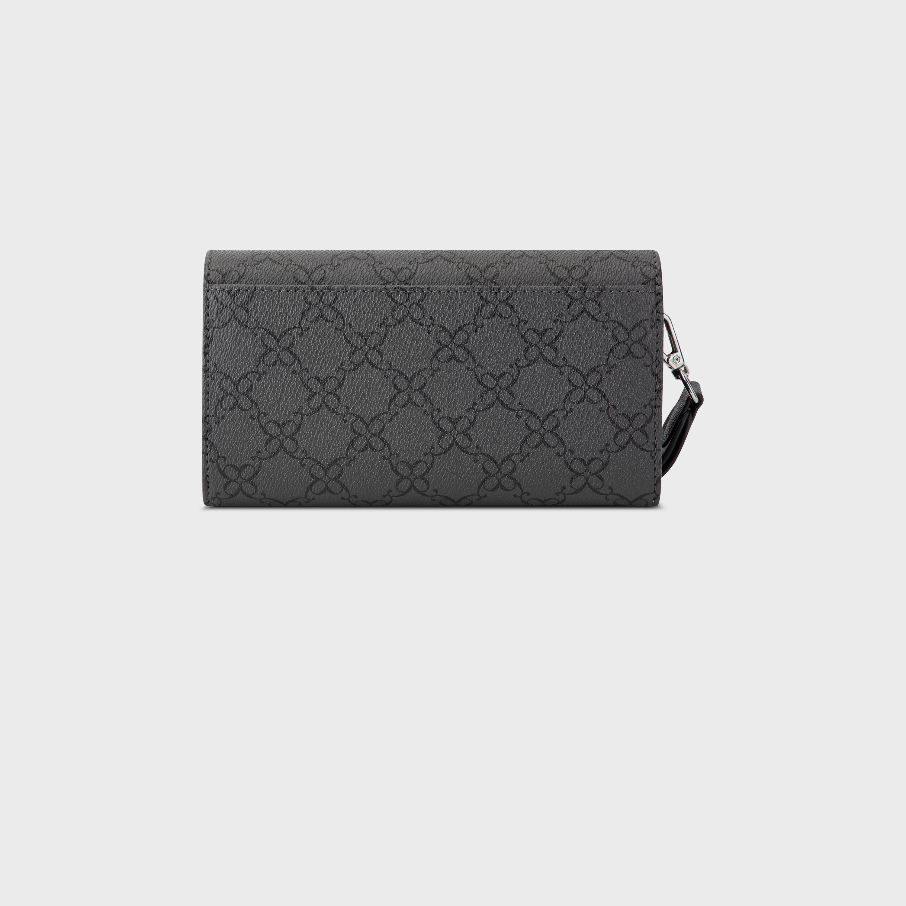 ناين ويست-  محفظة ليور مونوغرام بإغلاق قابل للفصل وحزام يد قابل للفصل-women-bagsandwallets-wallets-image-4