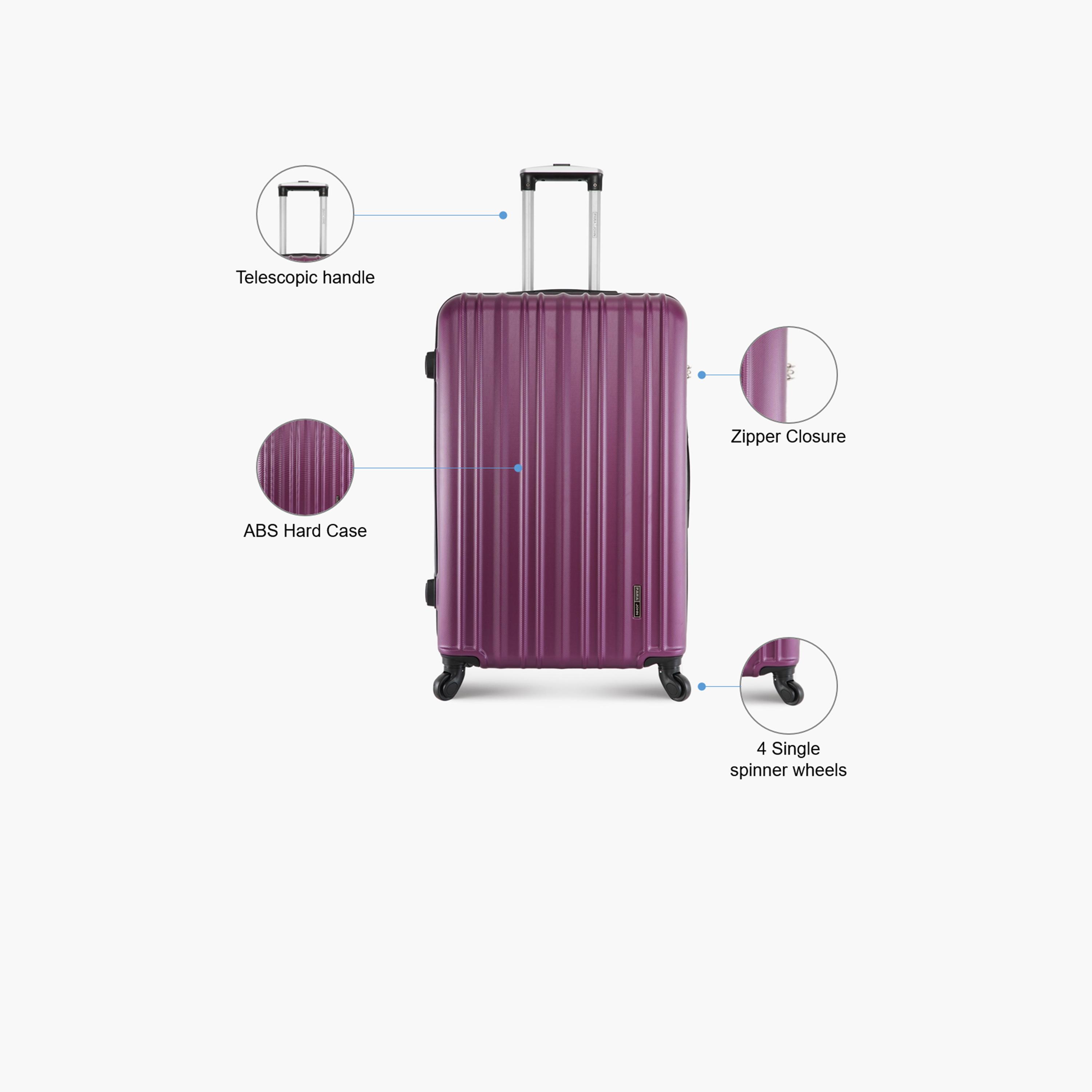 Para John 76 CM Large Check-in ABS Hard Sided 4-Wheeler Spinner Trolley Bag with Combination Lock-travel-luggagesandbags-luggage-image-3
