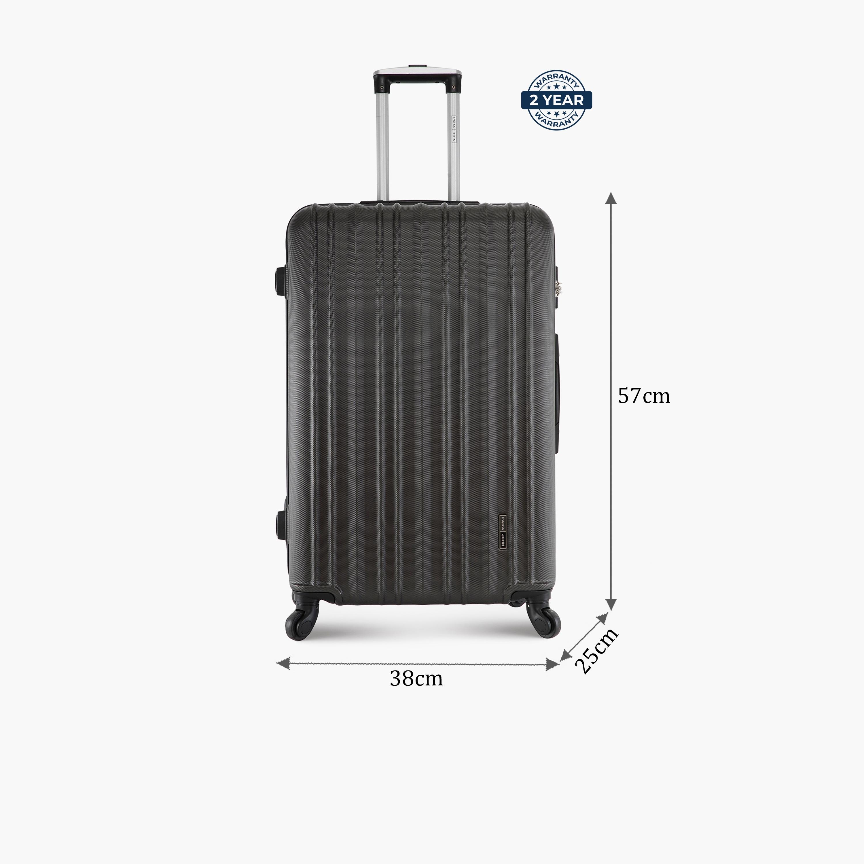 Para John 57 CM Small Cabin ABS Hard Sided 4-Wheeler Spinner Trolley Bag with Combination Lock-travel-luggagesandbags-luggage-image-2