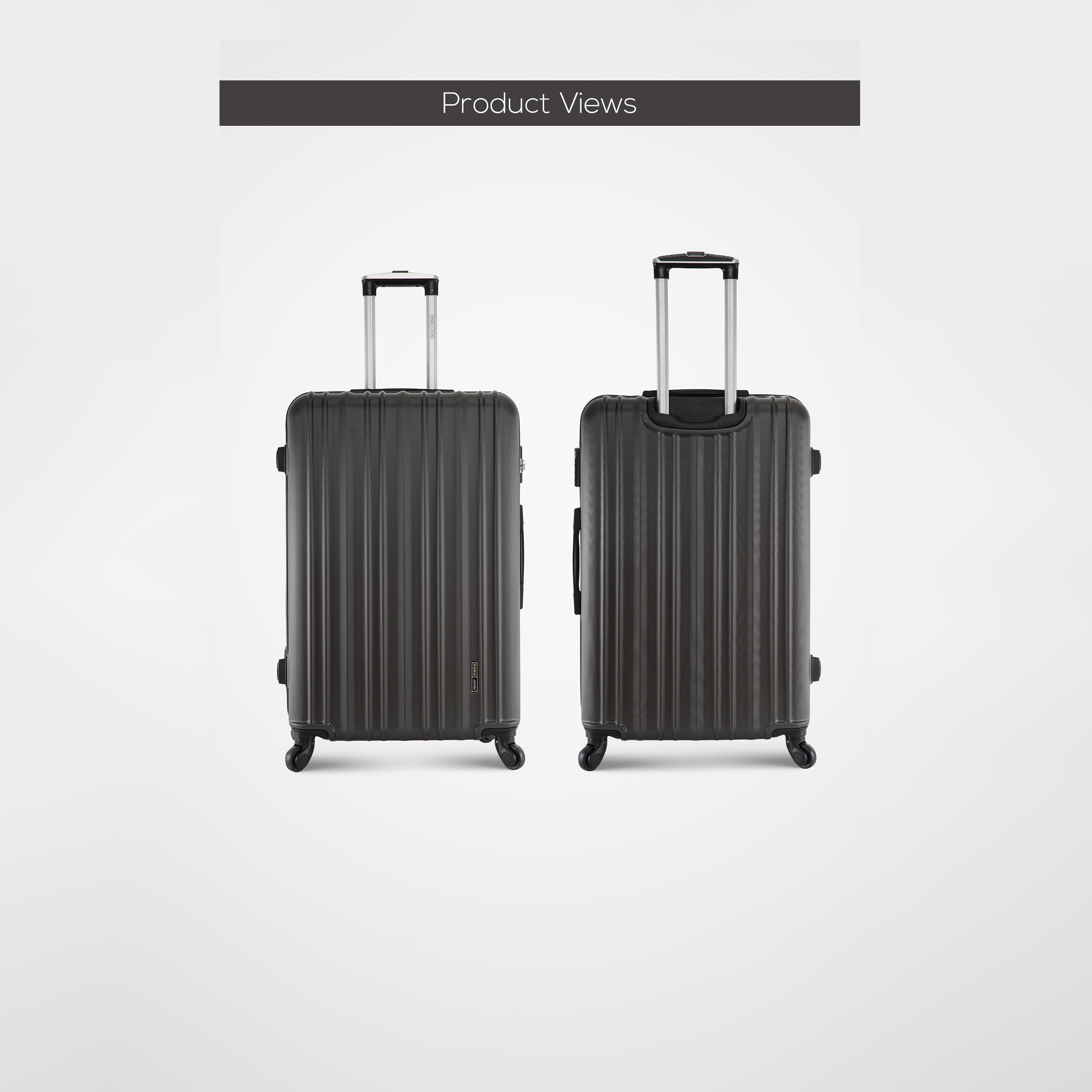 Para John 65 CM Medium Check-in ABS Hard Sided 4-Wheeler Spinner Trolley Bag with Combination Lock-travel-luggagesandbags-luggage-image-5