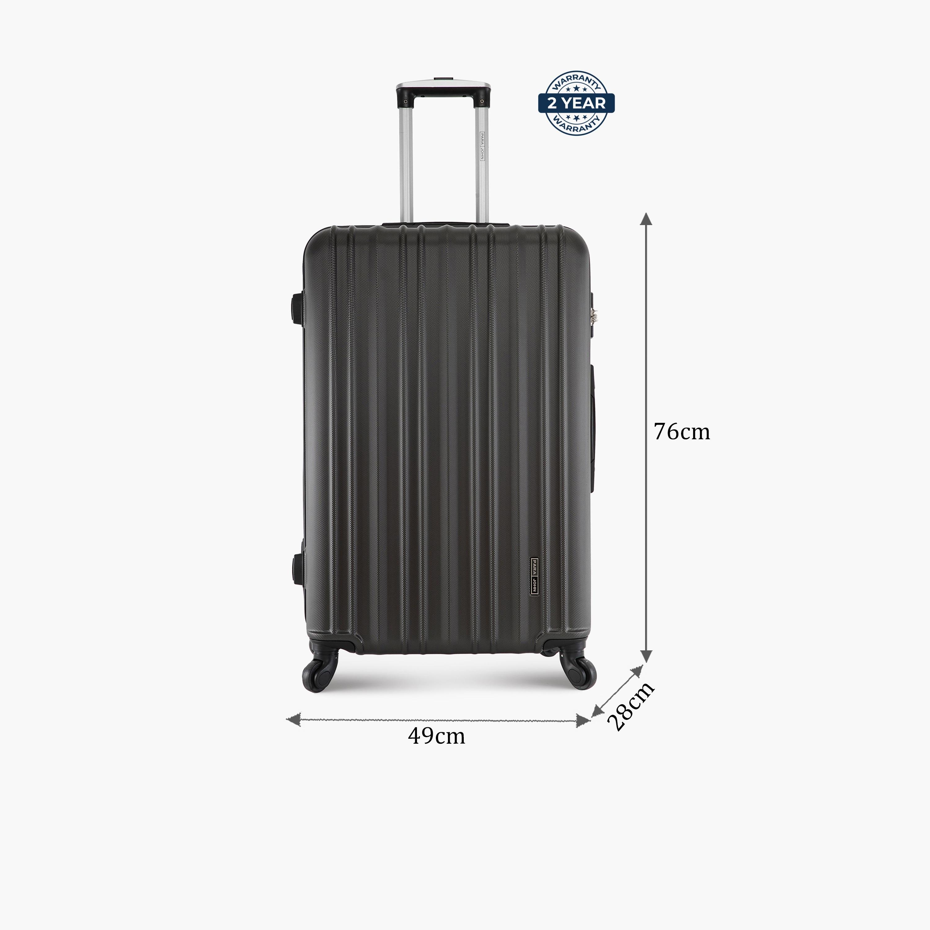 Para John 76 CM Large Check-in ABS Hard Sided 4-Wheeler Spinner Trolley Bag with Combination Lock-travel-luggagesandbags-luggage-image-2
