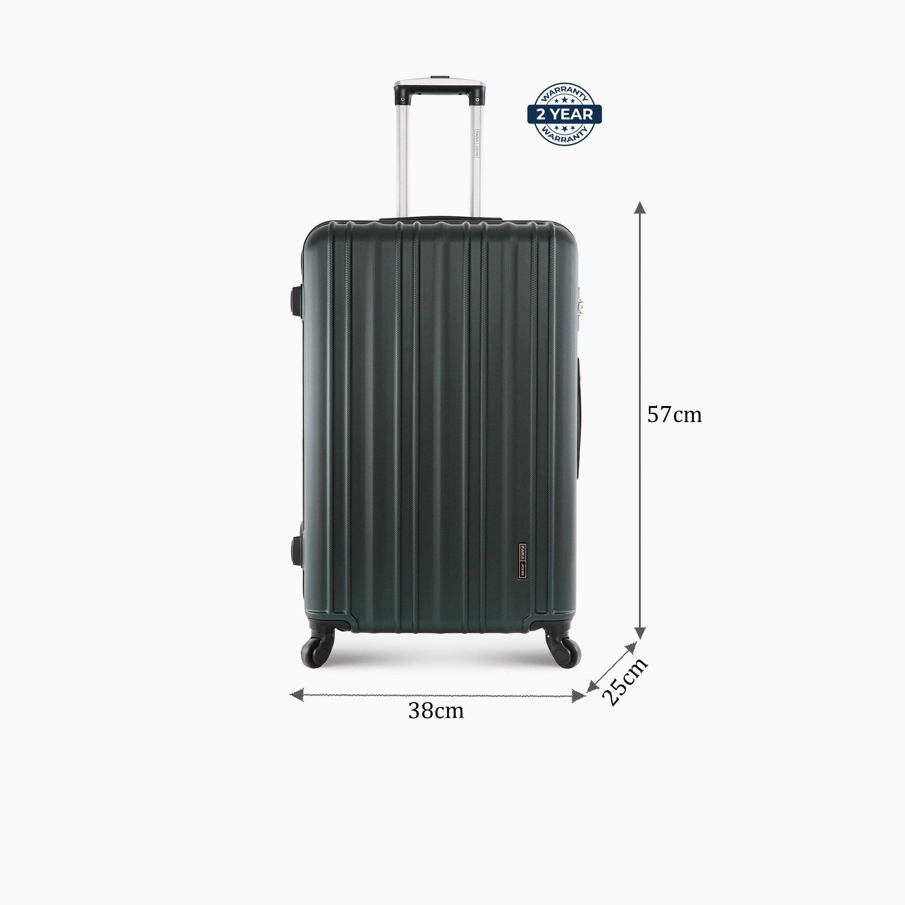 Para John 57 CM Small Cabin ABS Hard Sided 4-Wheeler Spinner Trolley Bag with Combination Lock-travel-luggagesandbags-luggage-image-2