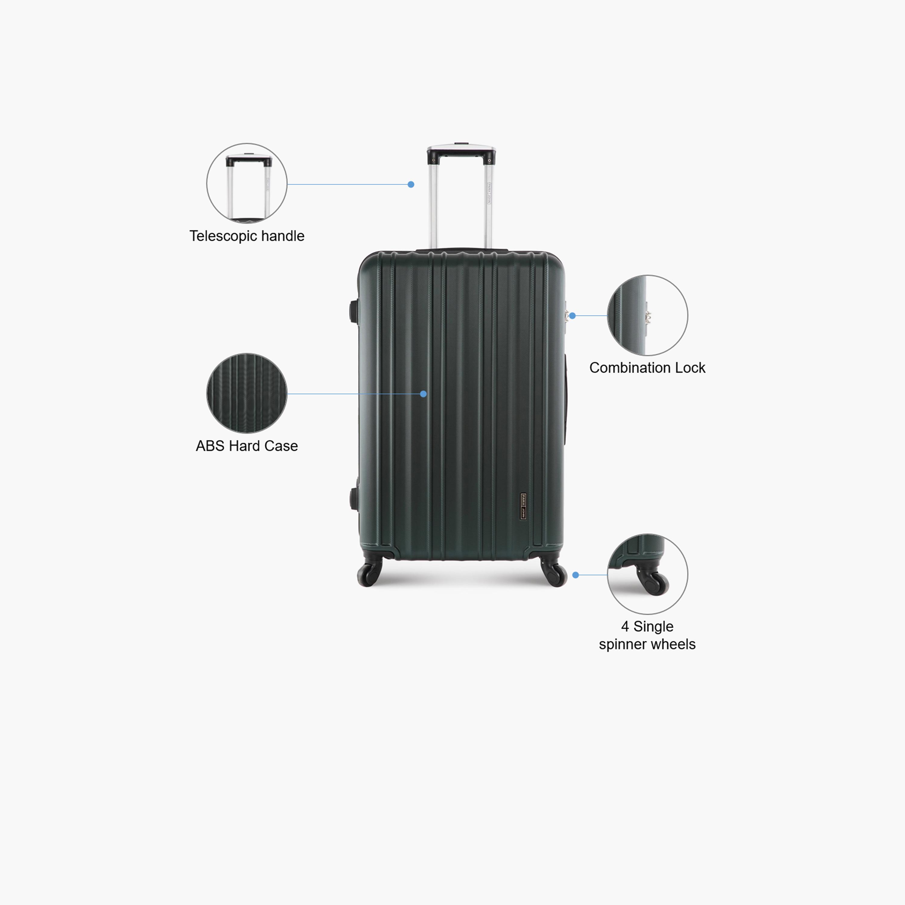 Para John 65 CM Medium Check-in ABS Hard Sided 4-Wheeler Spinner Trolley Bag with Combination Lock-travel-luggagesandbags-luggage-image-3