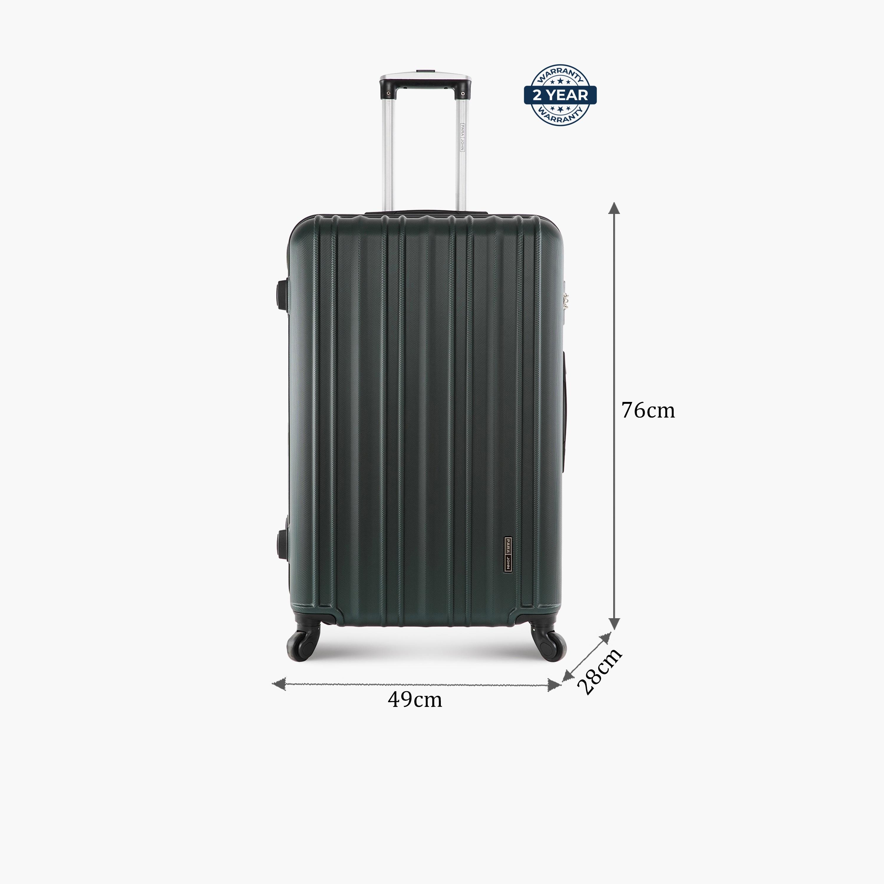 Para John 76 CM Large Check-in ABS Hard Sided 4-Wheeler Spinner Trolley Bag with Combination Lock-travel-luggagesandbags-luggage-image-2