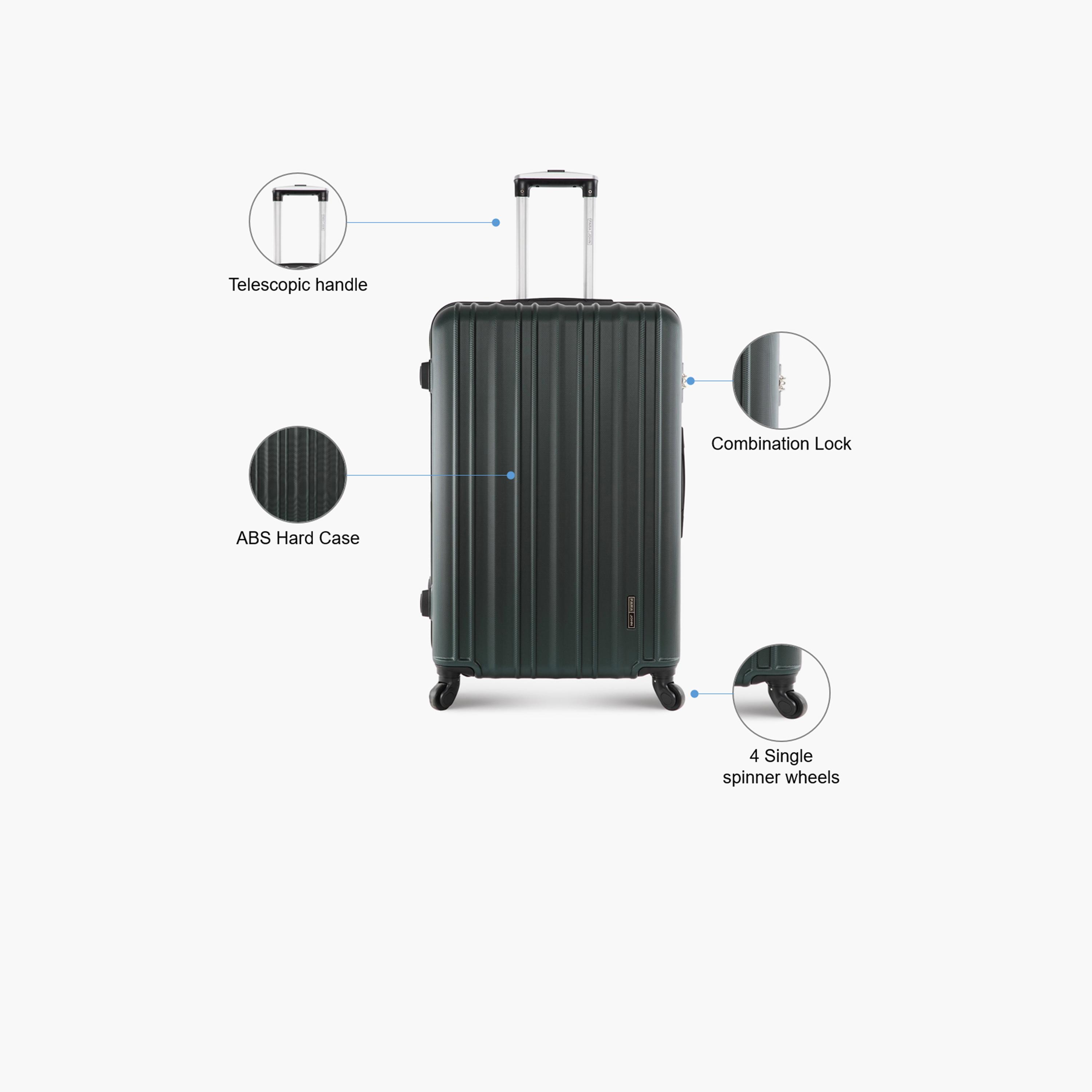 Para John 76 CM Large Check-in ABS Hard Sided 4-Wheeler Spinner Trolley Bag with Combination Lock-travel-luggagesandbags-luggage-image-3