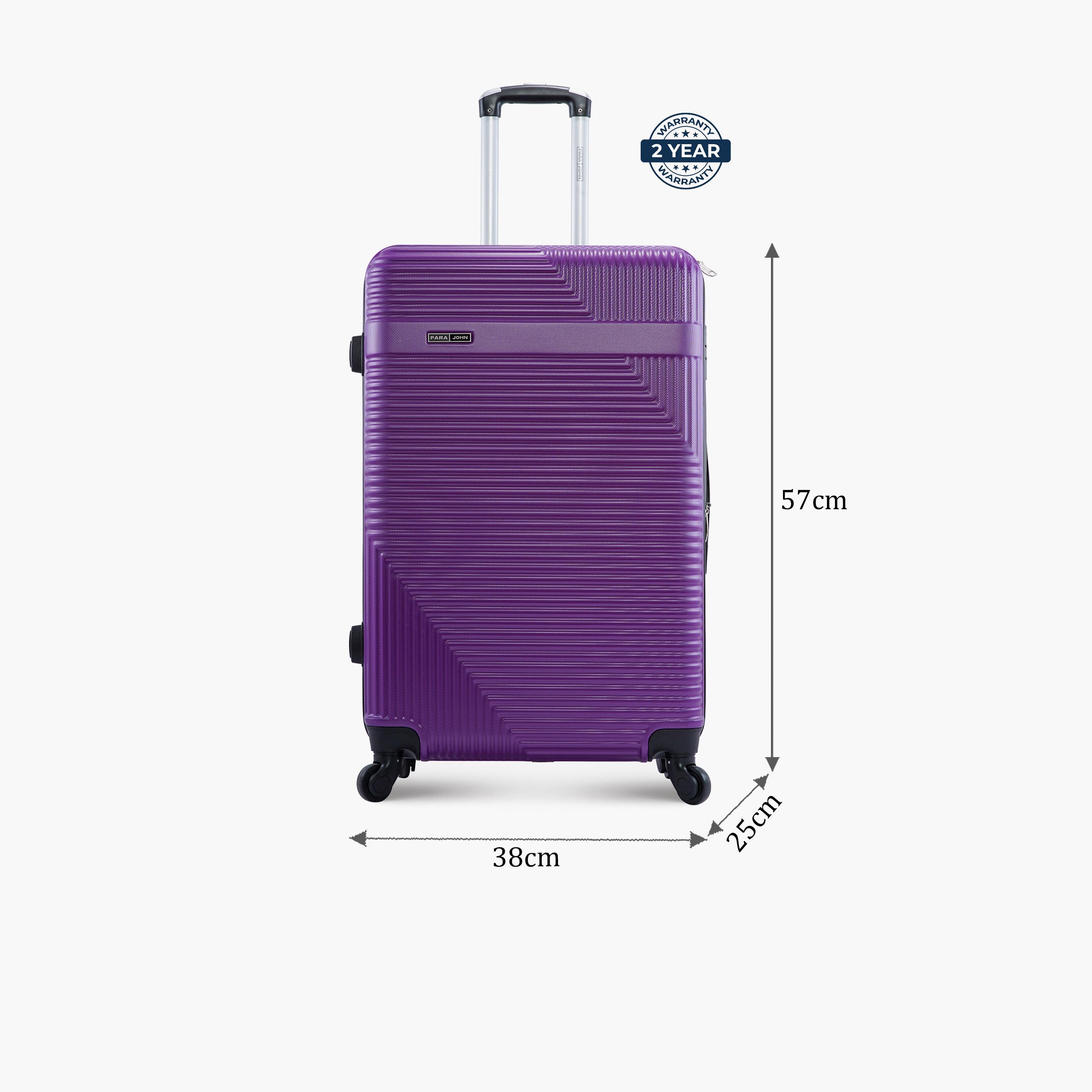 Para John 57 CM Small Cabin ABS Hard Sided 4-Wheeler Spinner Trolley Bag with Combination Lock-travel-luggagesandbags-luggage-image-2