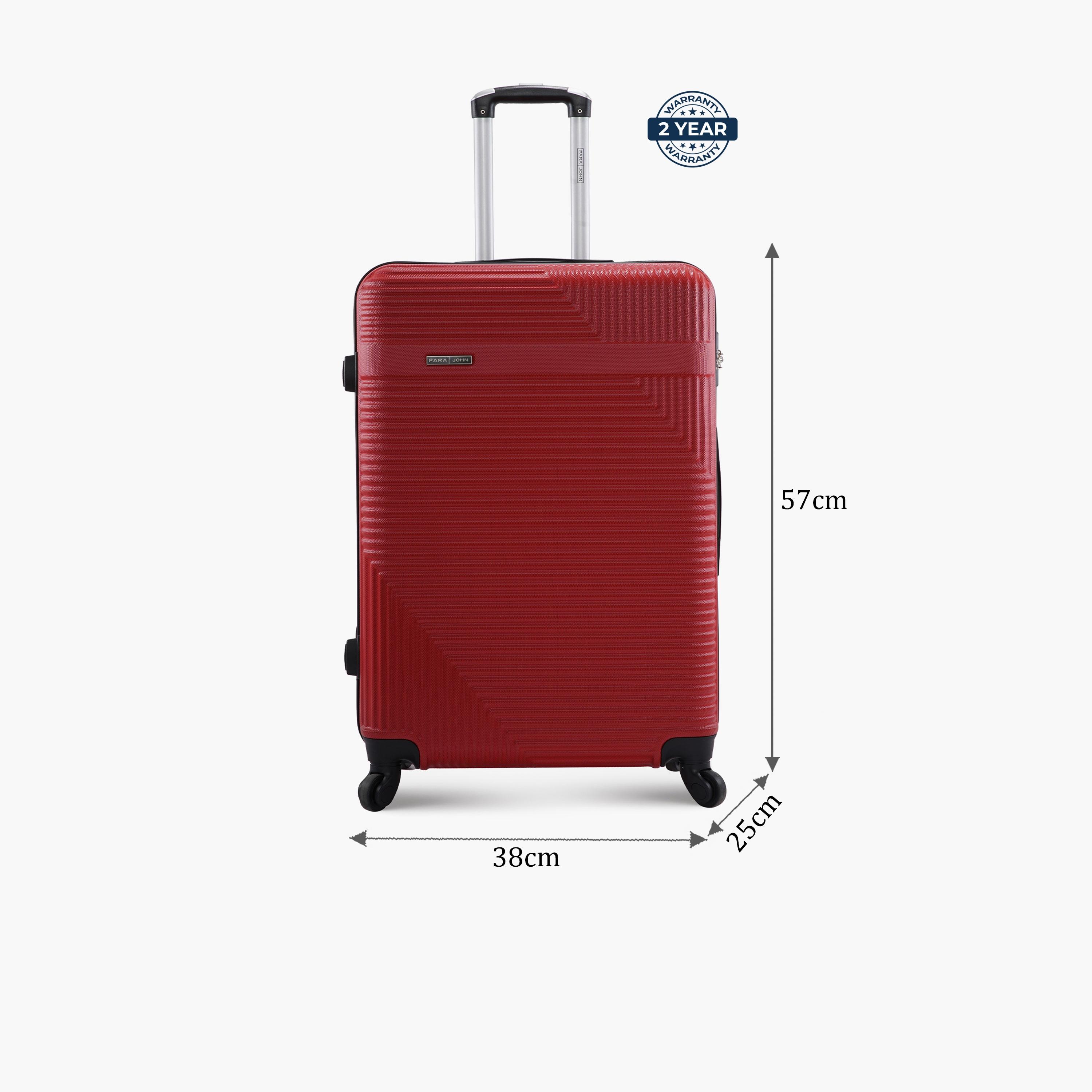Para John 57 CM Small Cabin ABS Hard Sided 4-Wheeler Spinner Trolley Bag with Combination Lock-travel-luggagesandbags-luggage-image-2