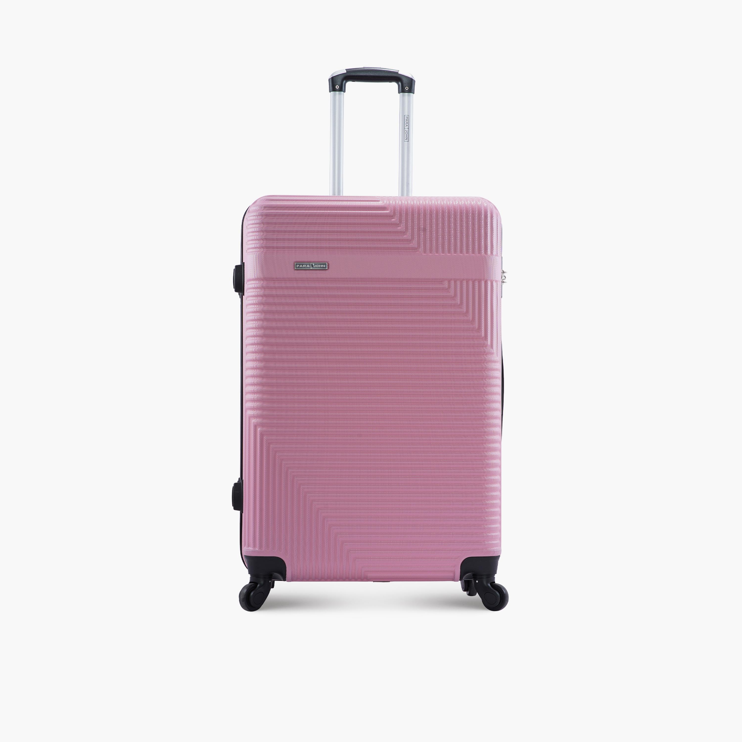 Para John 65 CM Medium Check-in ABS Hard Sided 4-Wheeler Spinner Trolley Bag with Combination Lock-travel-luggagesandbags-luggage-image-1