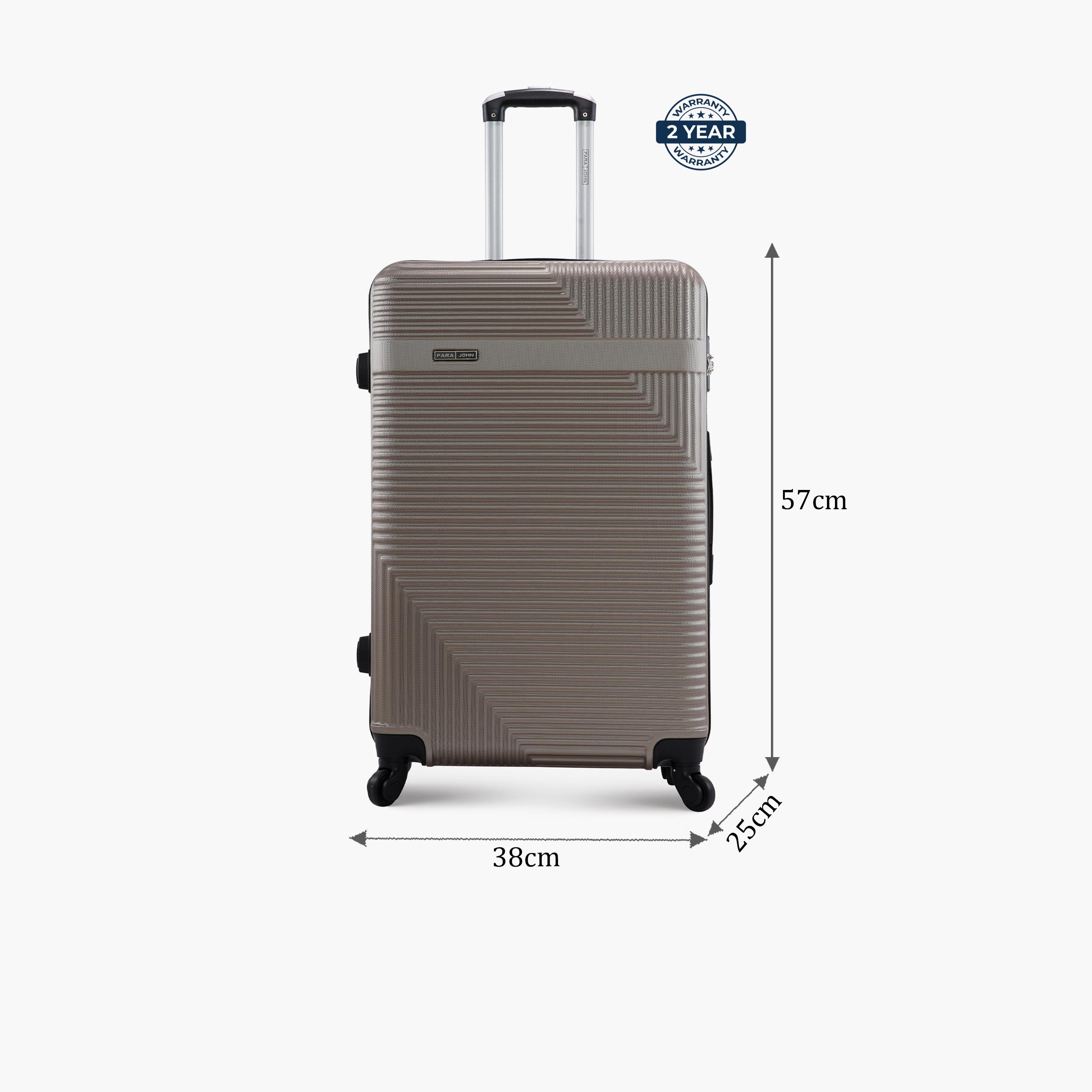 Para John 57 CM Small Cabin ABS Hard Sided 4-Wheeler Spinner Trolley Bag with Combination Lock-travel-luggagesandbags-luggage-image-2