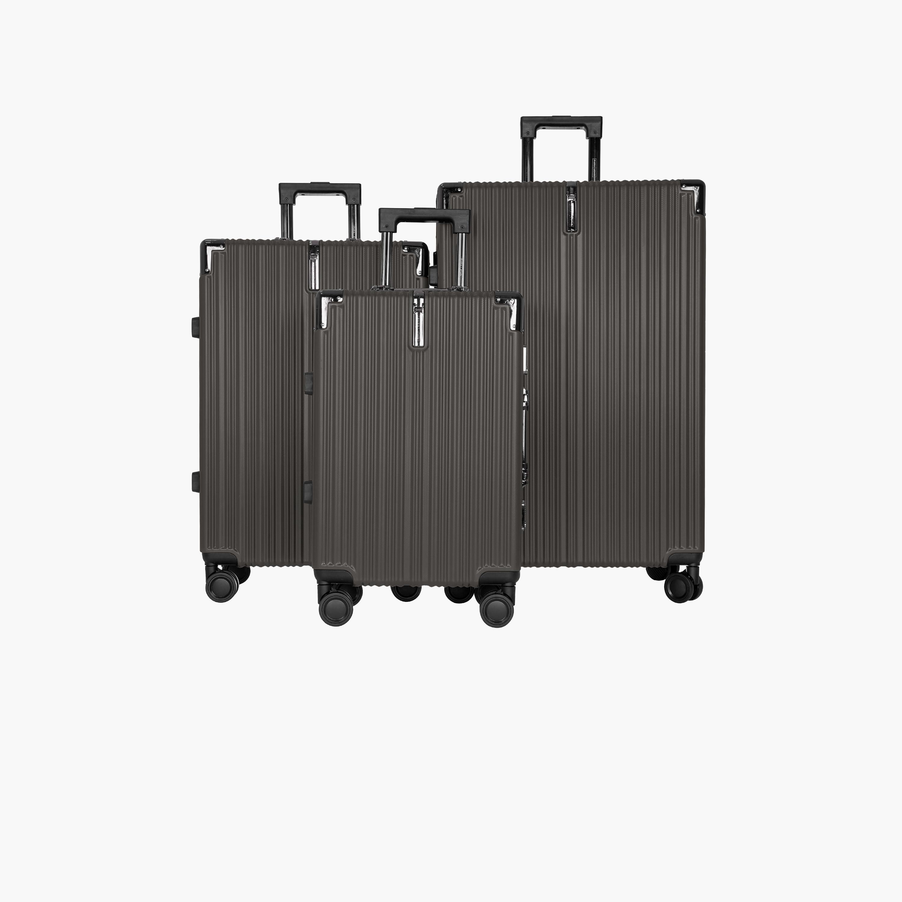 Para John Set of 3 ABS Hard Sided 4-Wheeler Spinner Trolley Bag with Combination Lock-travel-luggagesandbags-luggage-image-7