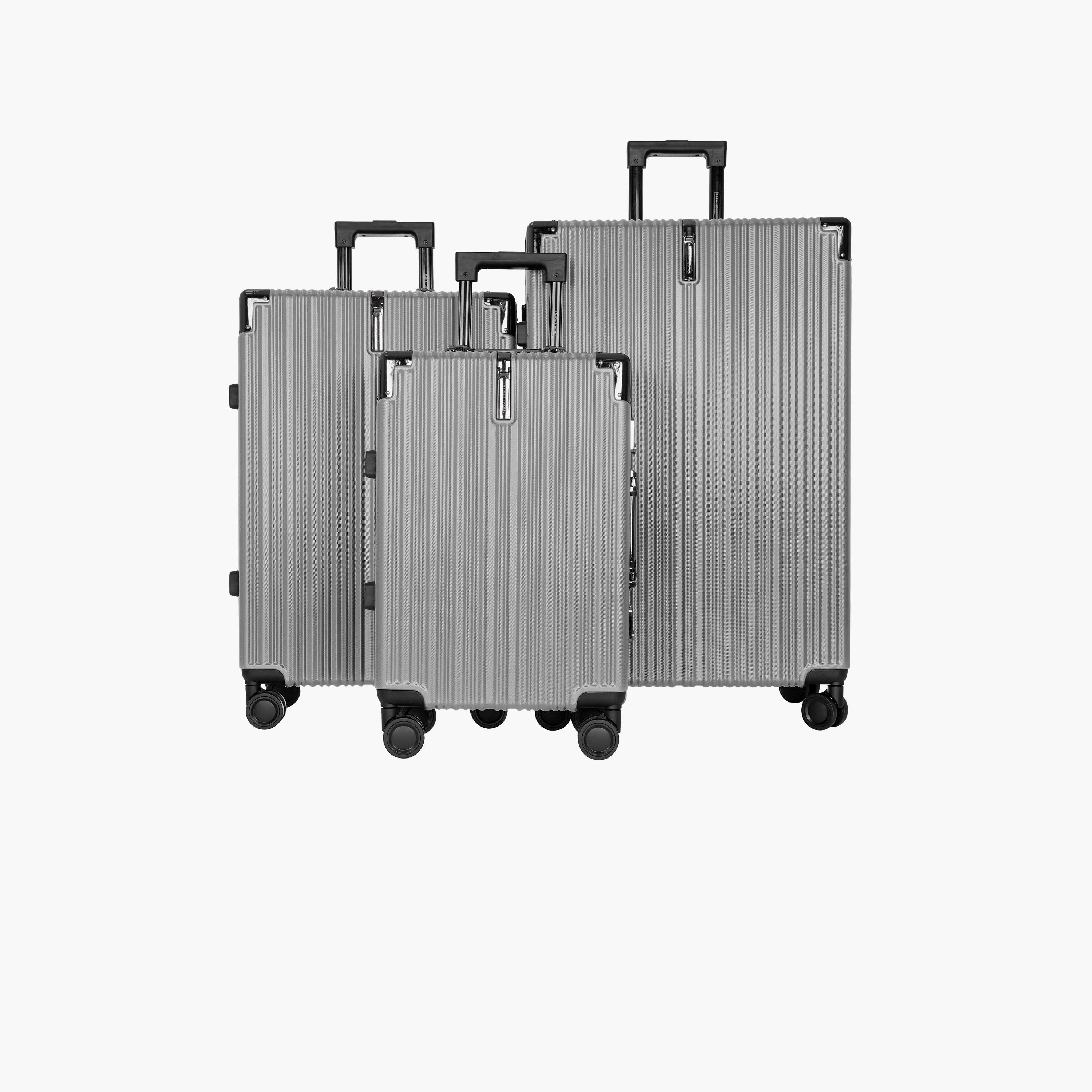 Para John Set of 3 ABS Hard Sided 4-Wheeler Spinner Trolley Bag with Combination Lock-travel-luggagesandbags-luggage-image-13